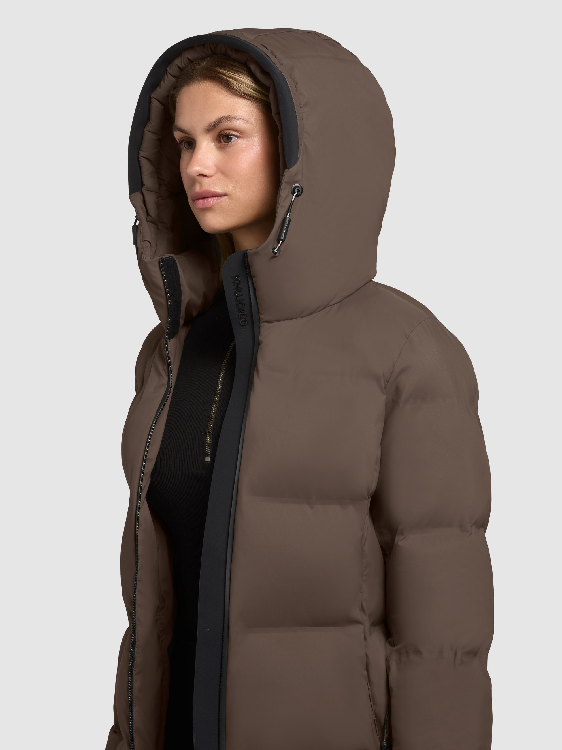 khujo Steppjacke »TANARE3«, mit Kapuze