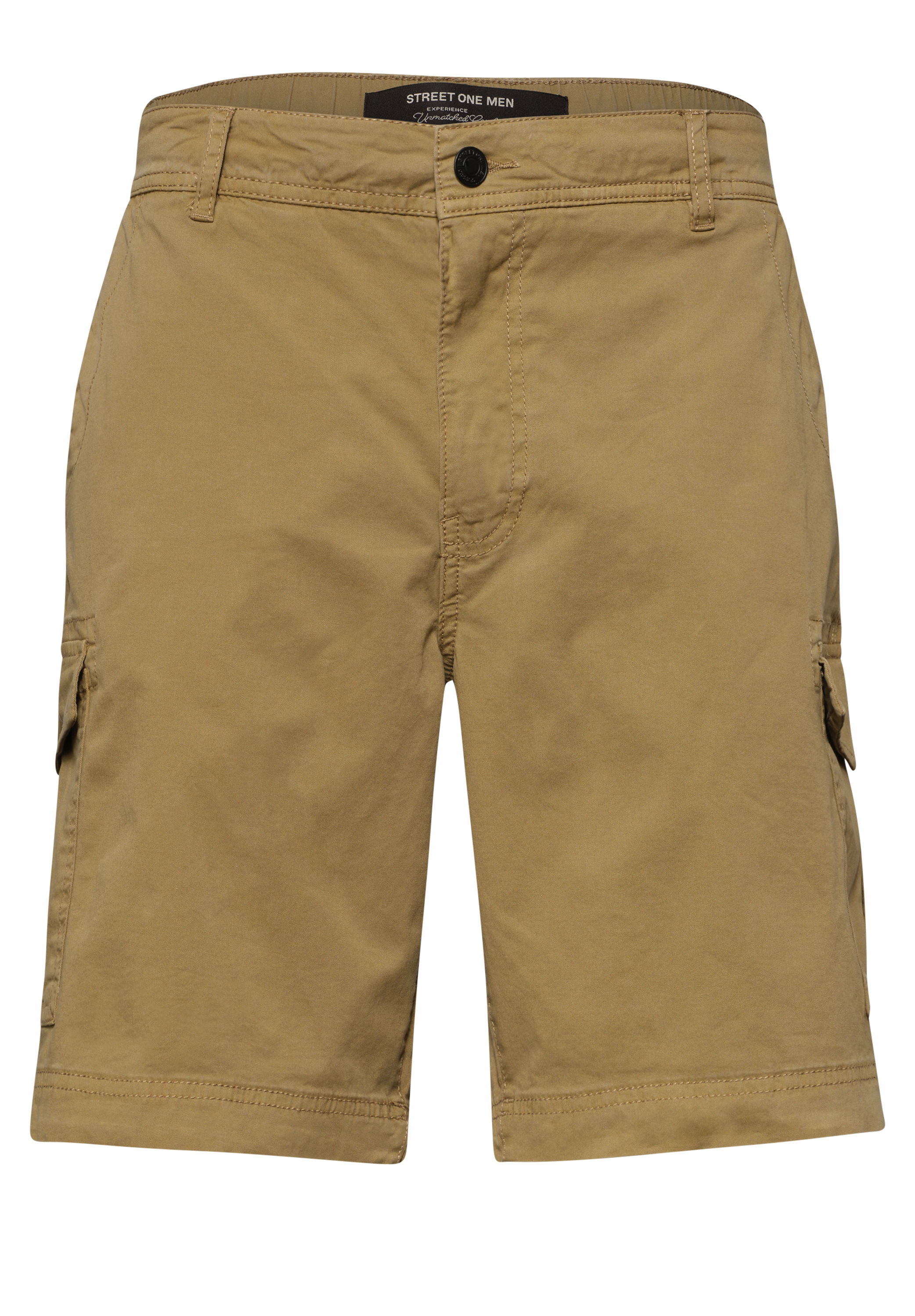 STREET ONE MEN Bermudas  aus Baumwolle mit Stretchanteil