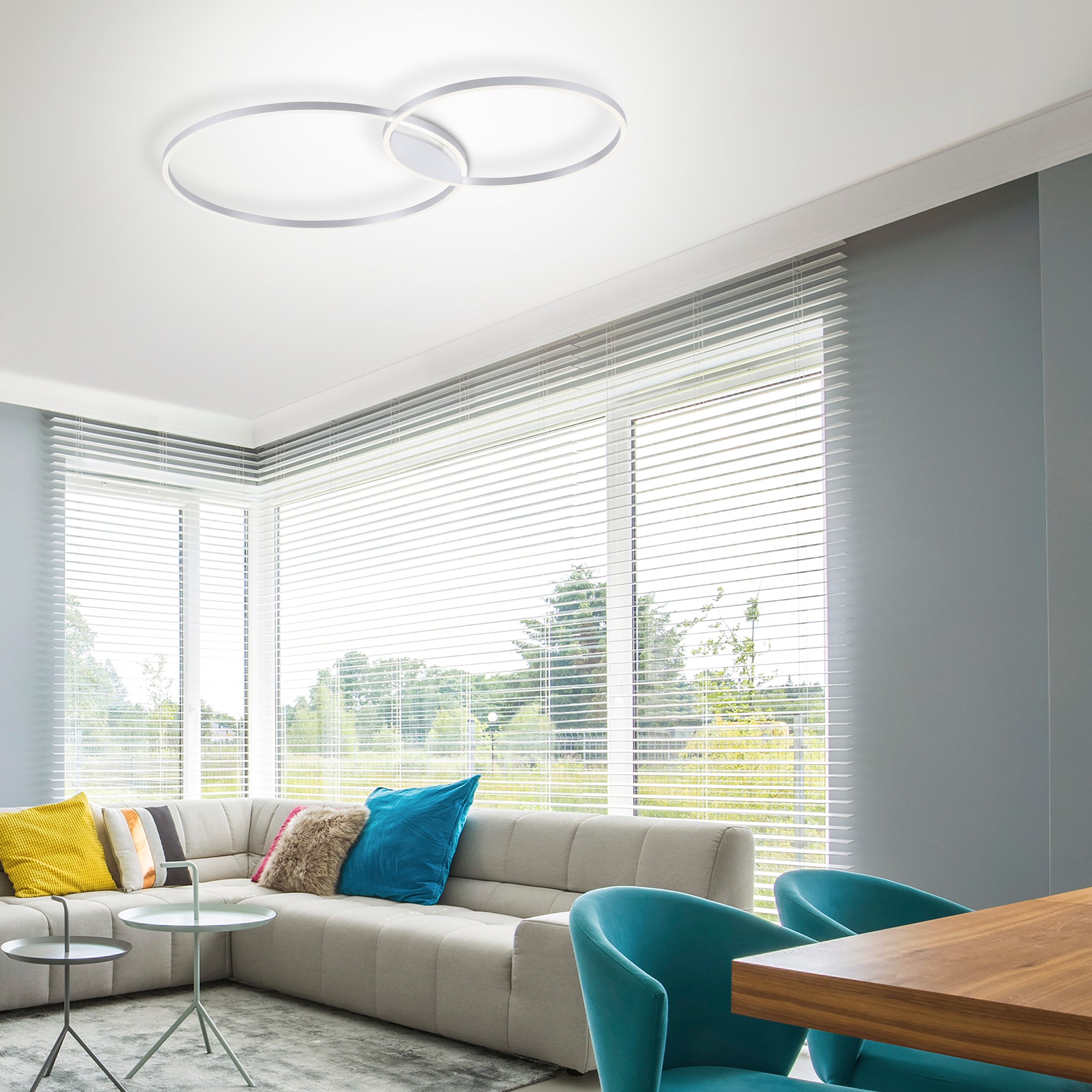 Neuhaus Q SMART HOME LIGHTS LED Deckenleuchte »Q-KATE« LED-Board 1 Stk. warmweiß - kaltweiß