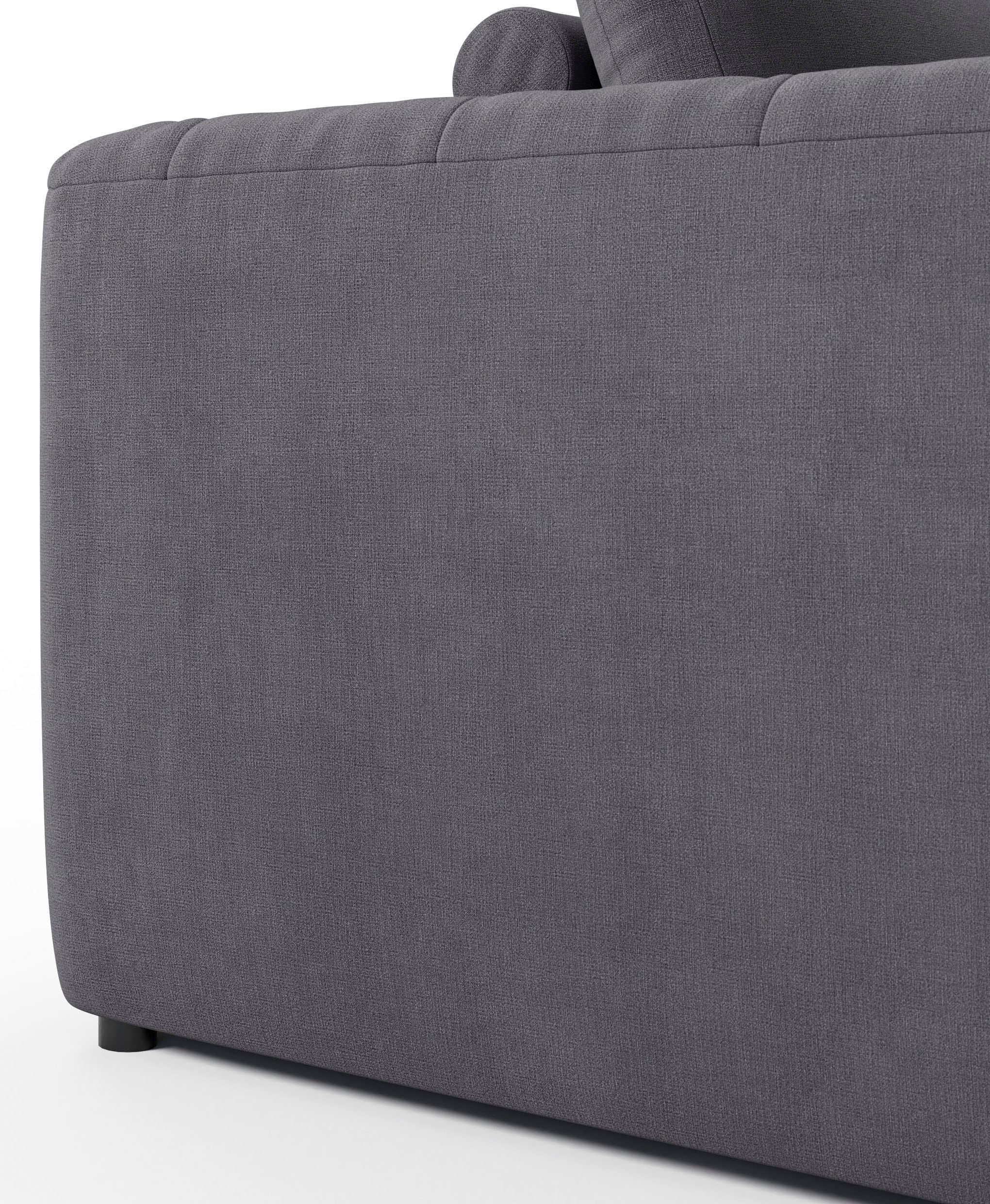 RAUM.ID 2,5-Sitzer »Cushid«, Modulsofa, bestehend aus 2 Teilen, Breite 268 cm