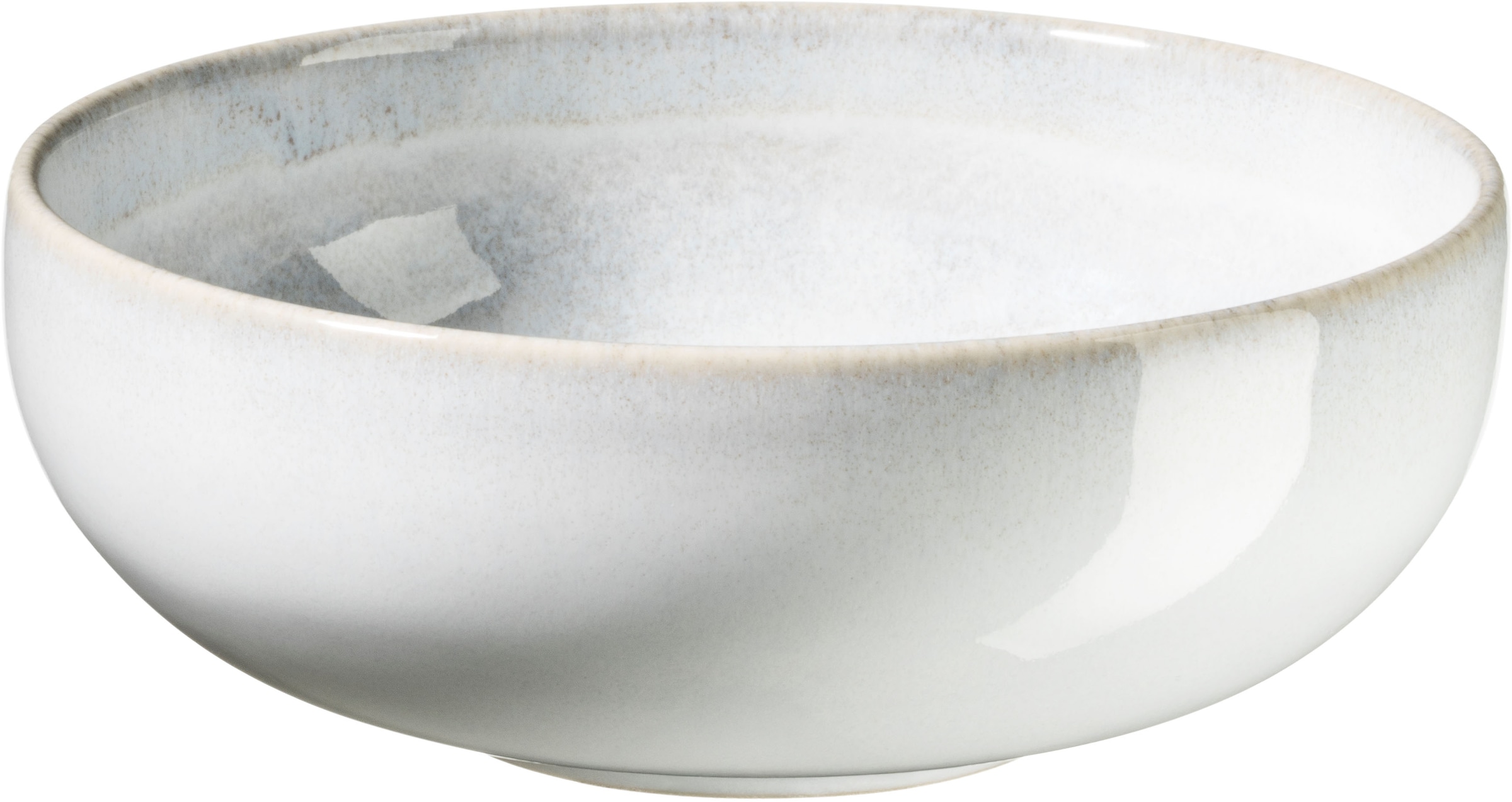 gipfelstück Schüssel »Tiefer See« 4 tlg. aus Steinzeug Scandi-Style, glänzende Reaktivglasur, jedes Stück ein Unikat