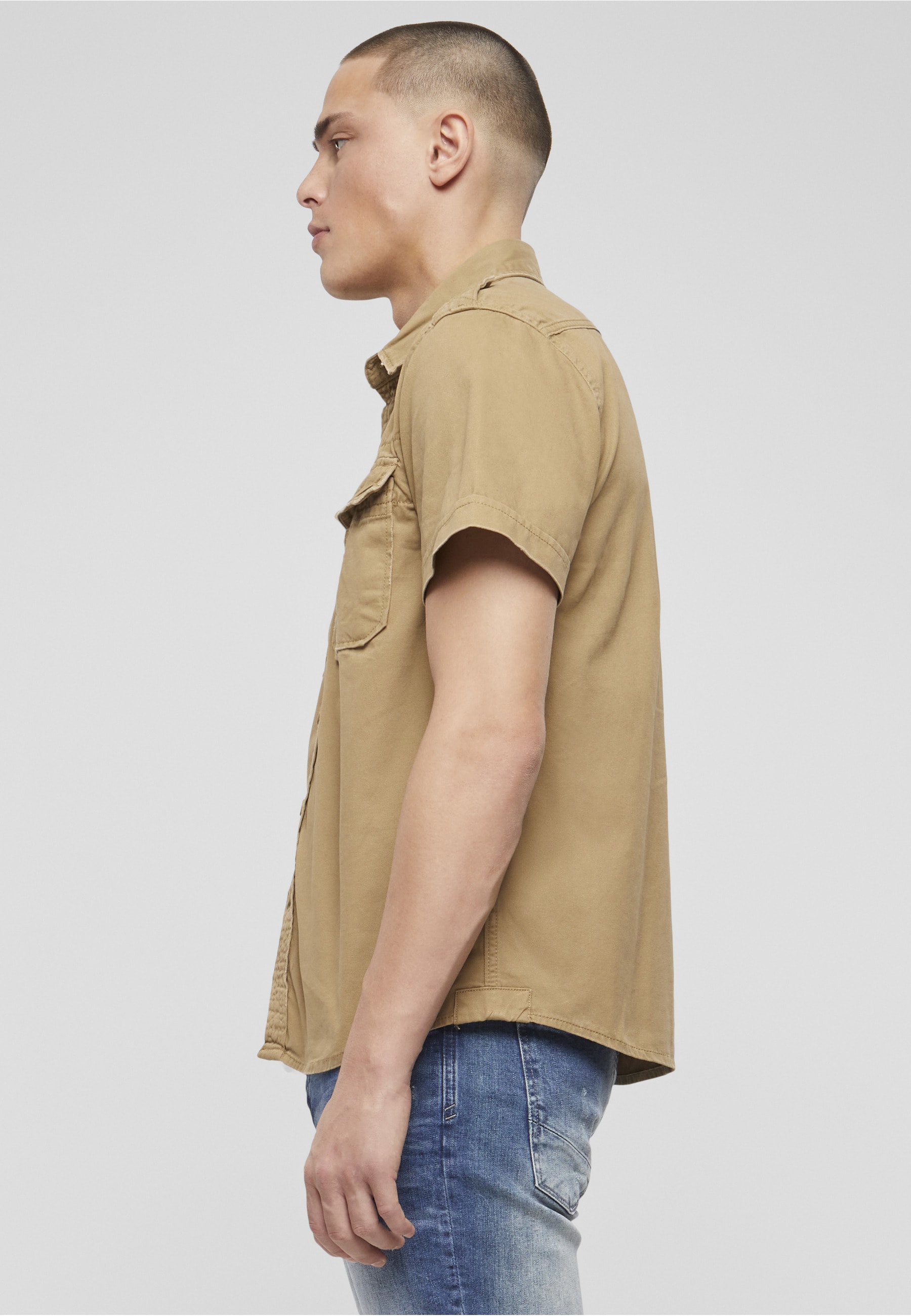 Brandit Langarmhemd »Brandit Herren Vintage Shirt shortsleeve« 1 Stk.