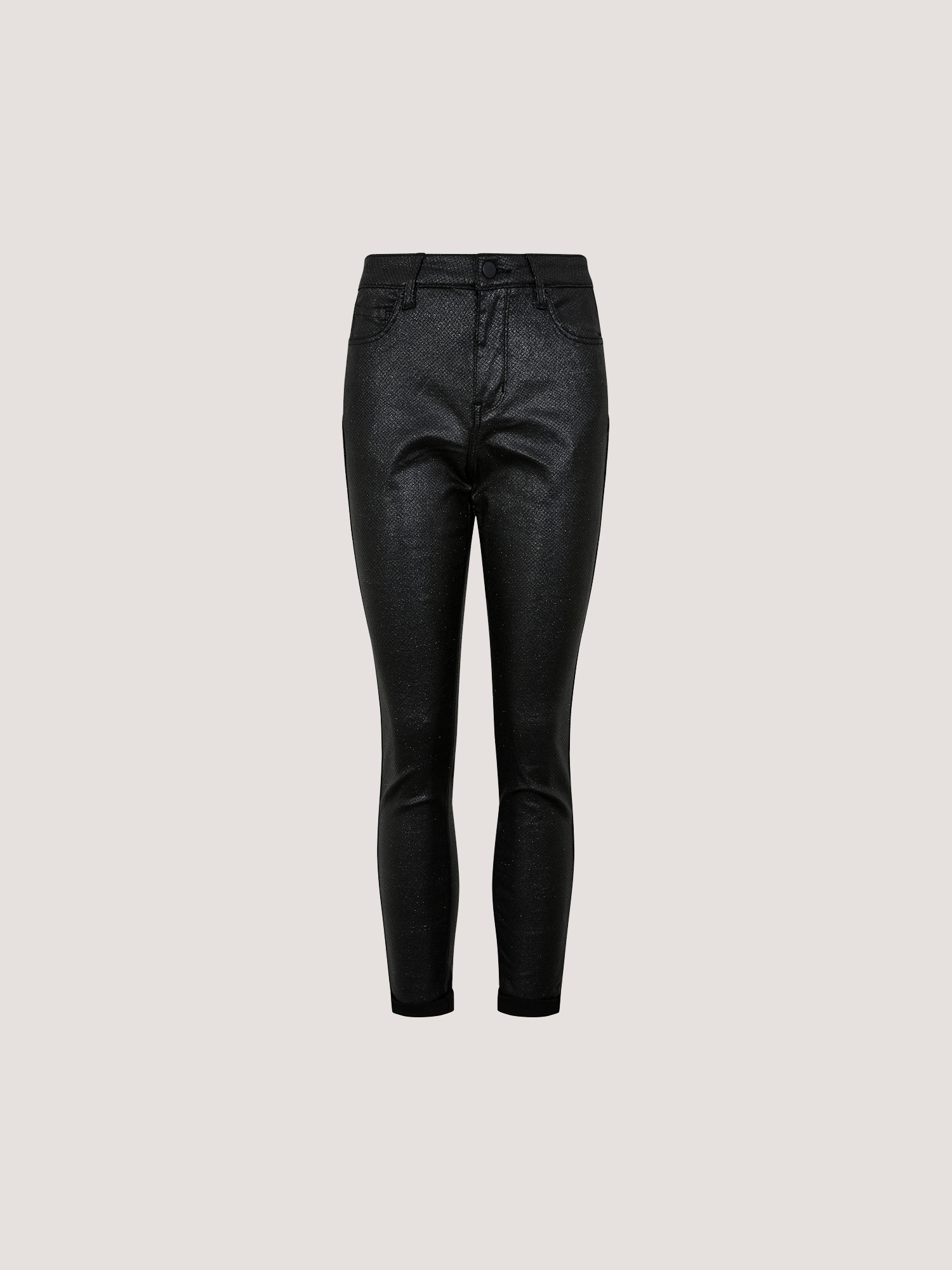 Apricot Skinny-fit-Jeans »Glitzernde Jeans« in Schlangenhautoptik