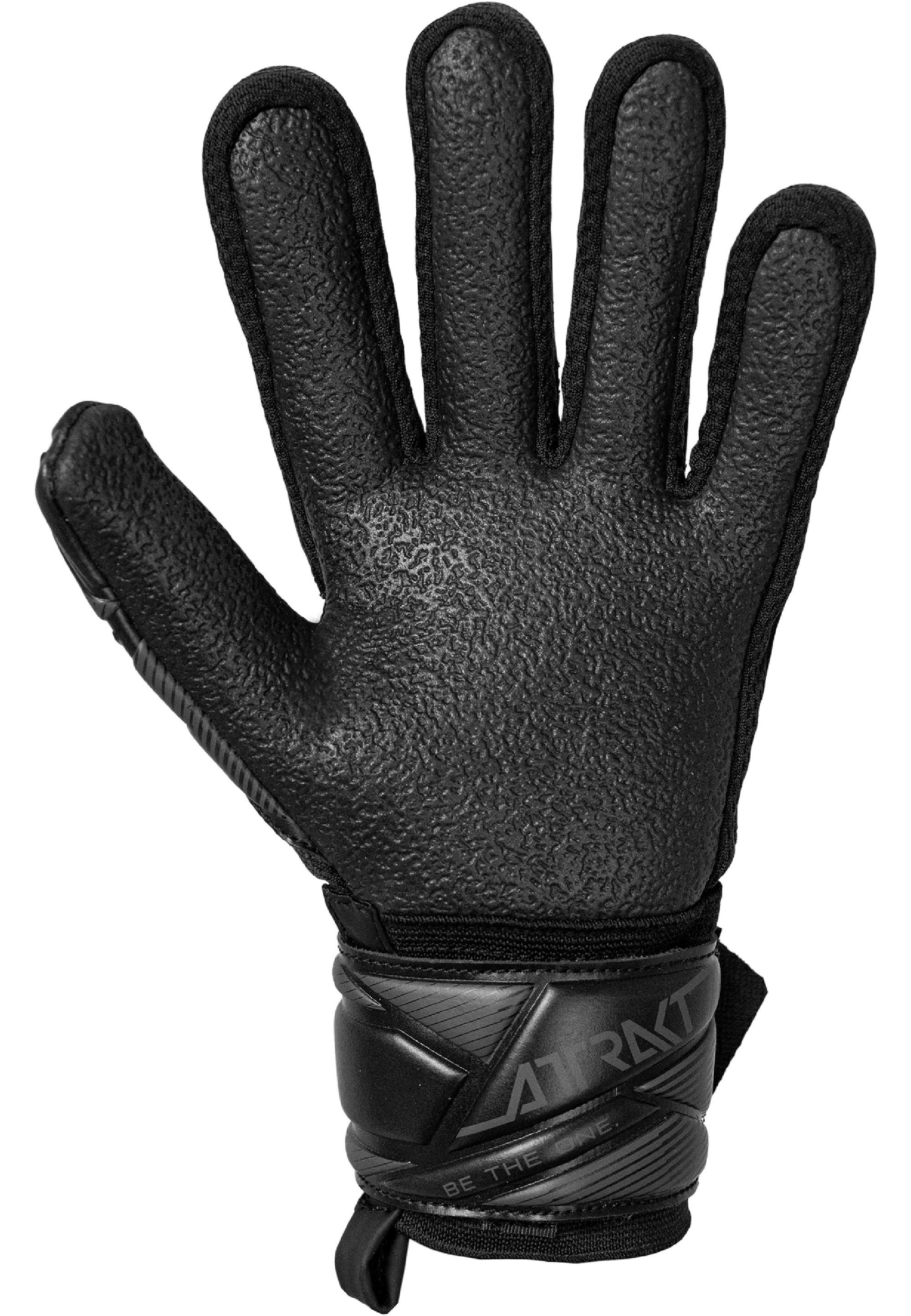 Reusch Torwarthandschuhe »Attrakt Resist Junior« mit speziellem Rauprofil auf der Innenhand
