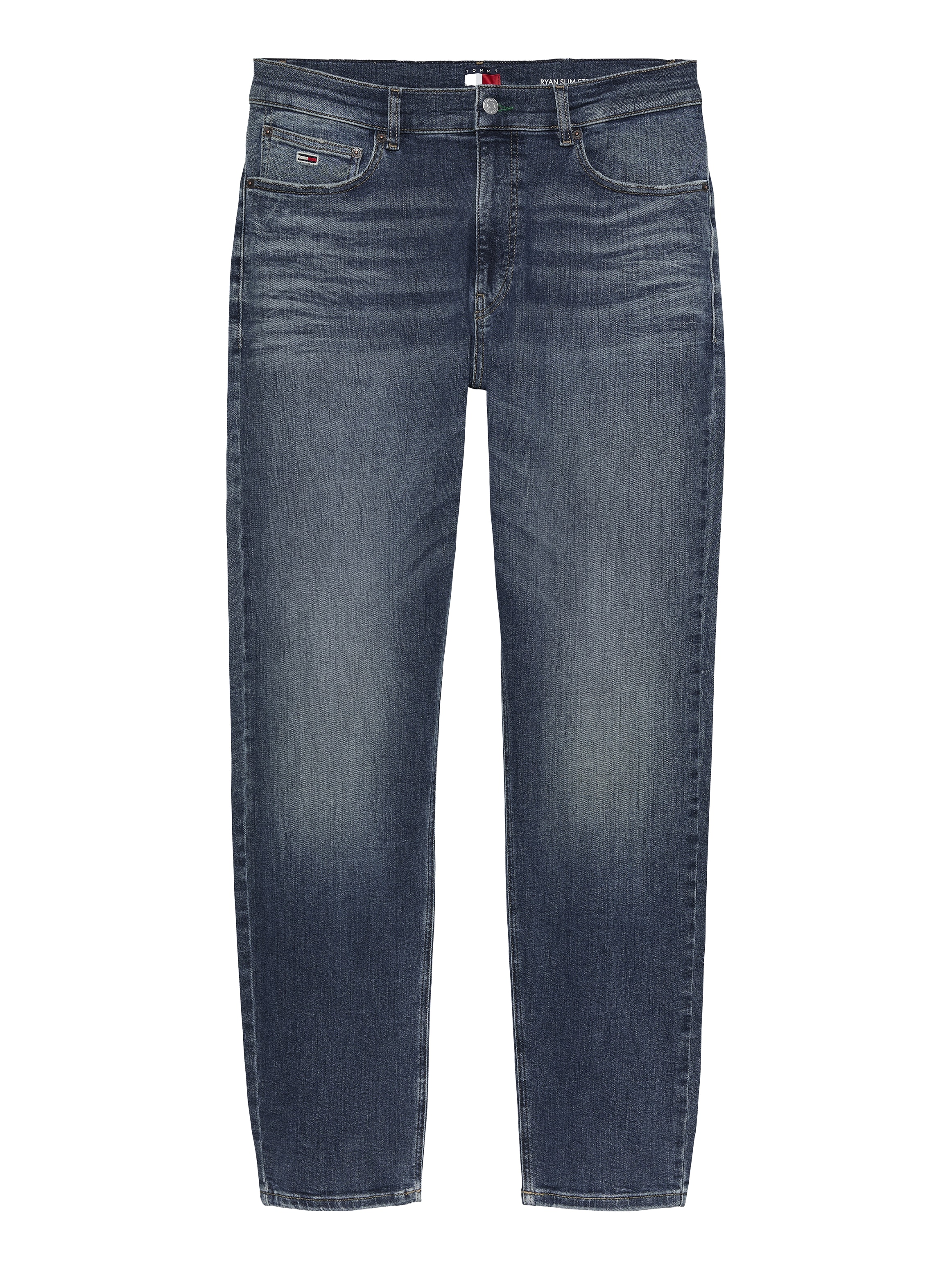 Tommy Jeans Regular-fit-Jeans »RYAN RGLR STRGHT«, mit Logoprägung