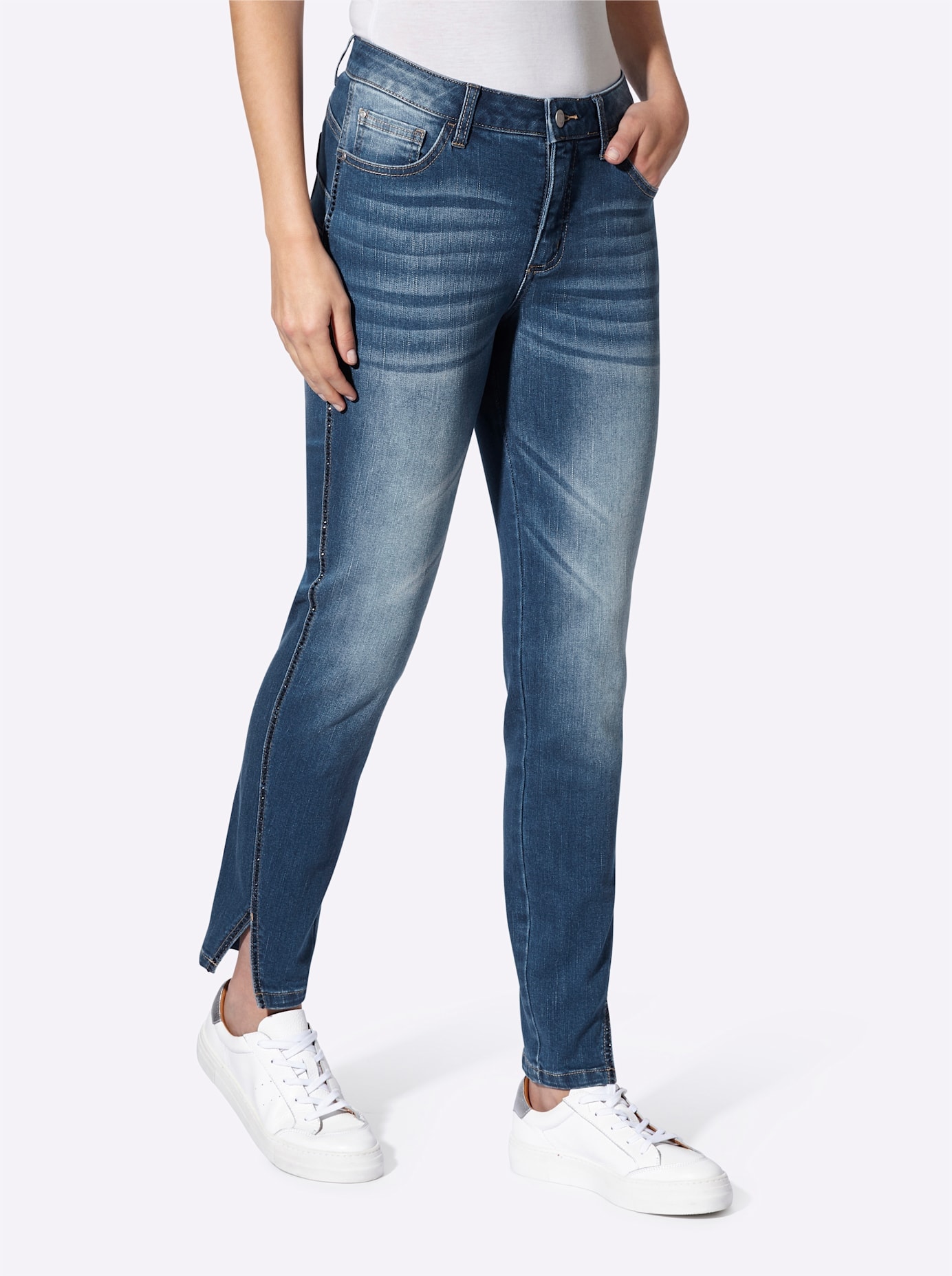heine Bequeme Jeans 1 Stk. tlg. günstig online kaufen