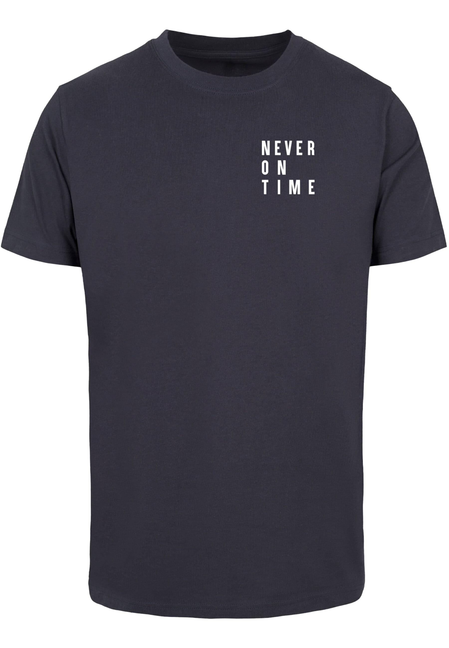 MisterTee Kurzarmshirt "MisterTee Damen Never On Time Tee" günstig online kaufen