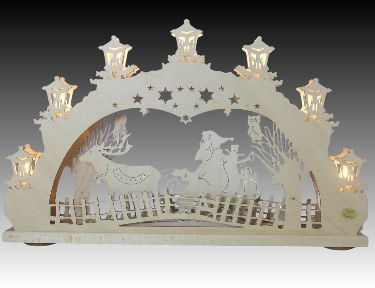 SAICO Original LED Schwibbogen "3D-Lichterbogen, Schlittenfahrt" Premium LE günstig online kaufen