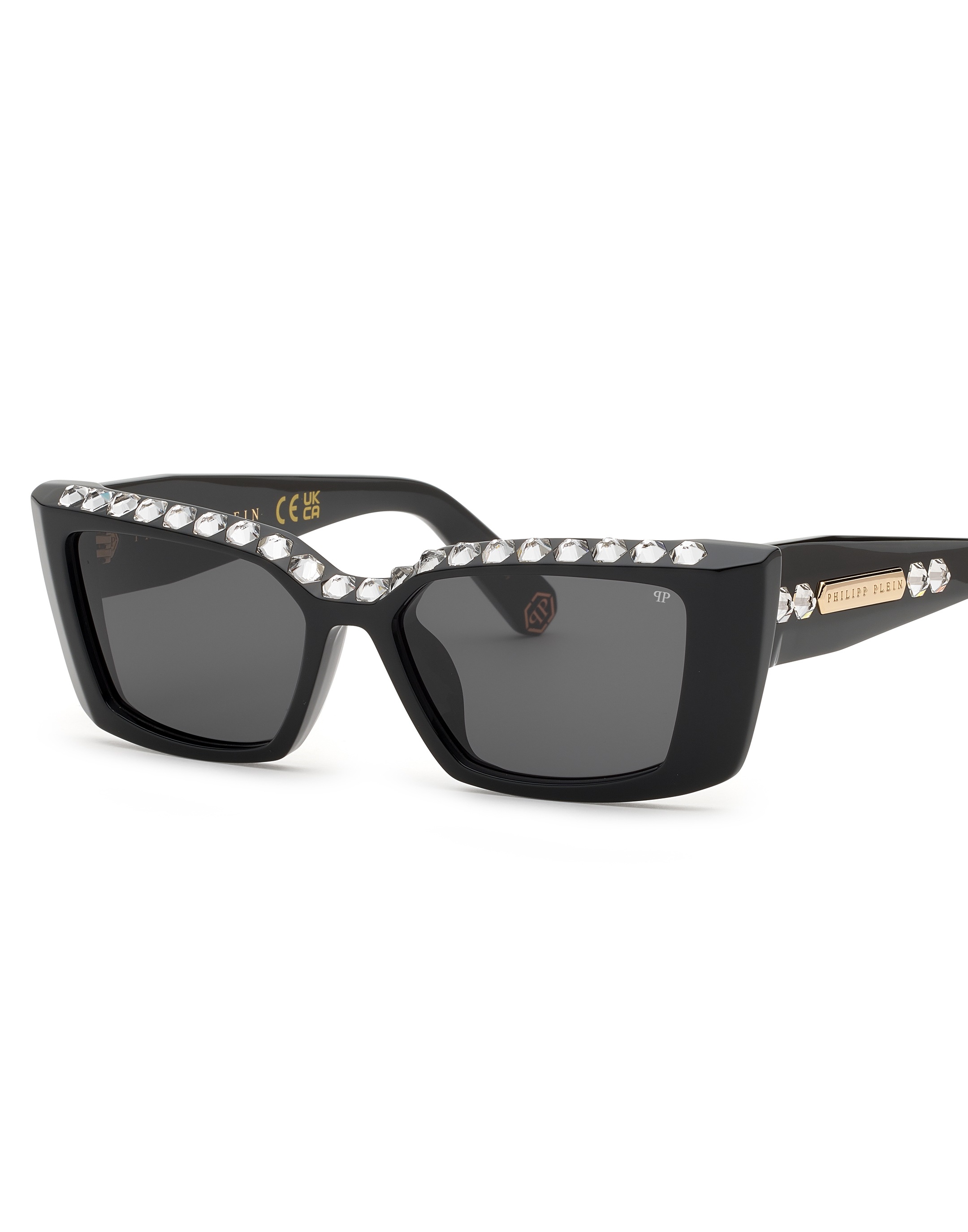 PHILIPP PLEIN Plein Pure Crystal Sonnenbrille Schwarz 3