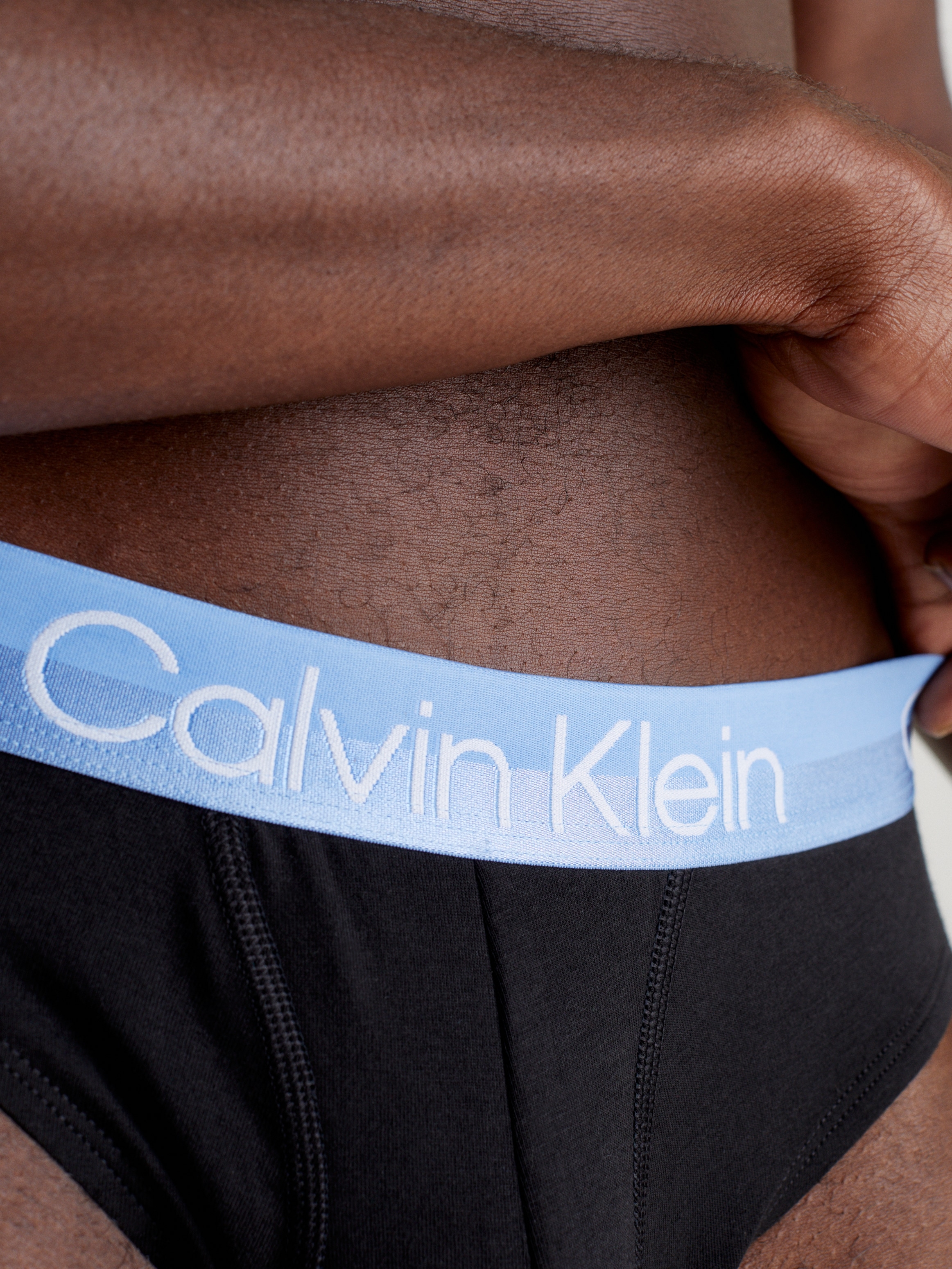 Calvin Klein Underwear Slip, (Packung, 3 St.), mit Logodruck auf dem Bund
