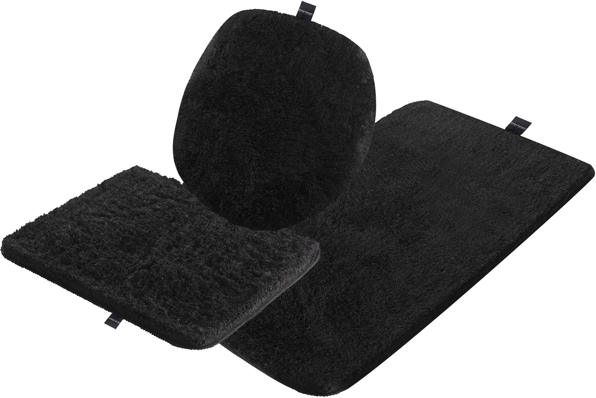 Bruno Banani Badematte "Lana, Badvorleger, Badezimmer Teppich" Höhe 25 mm r günstig online kaufen