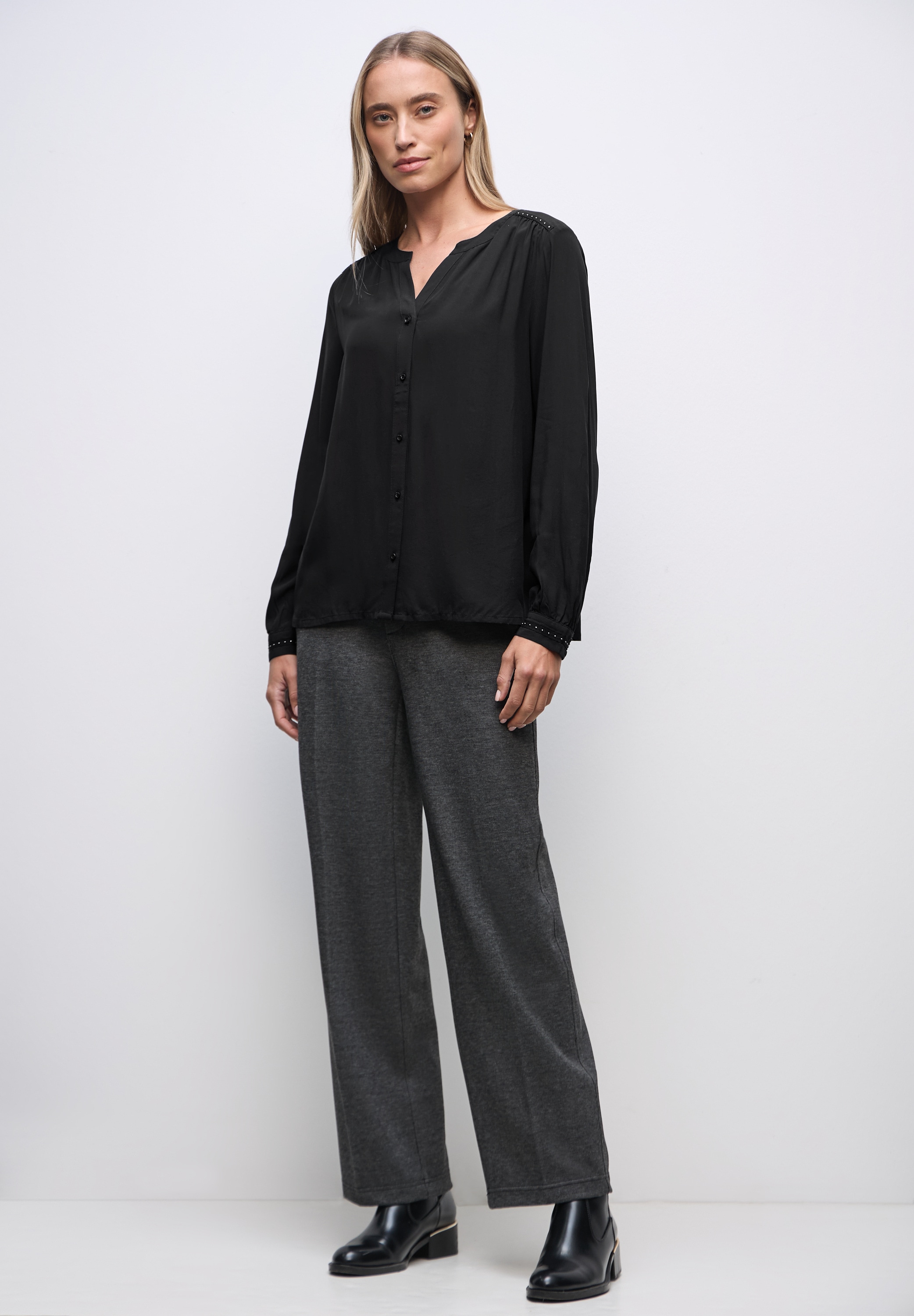 STREET ONE Langarmbluse im Tunika-Style