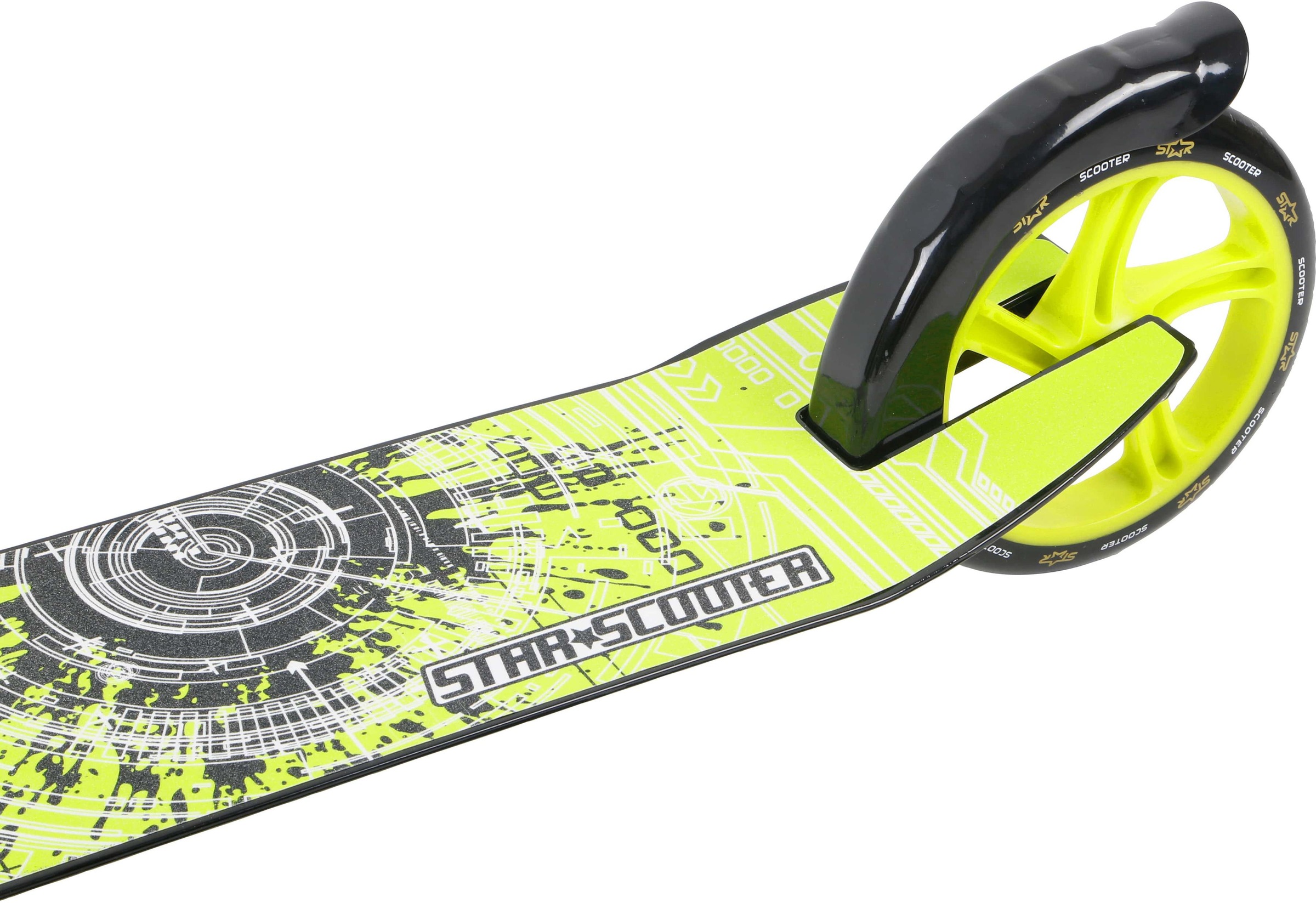 Star-Scooter Cityroller, mit abgesenktem XXL Trittbrett