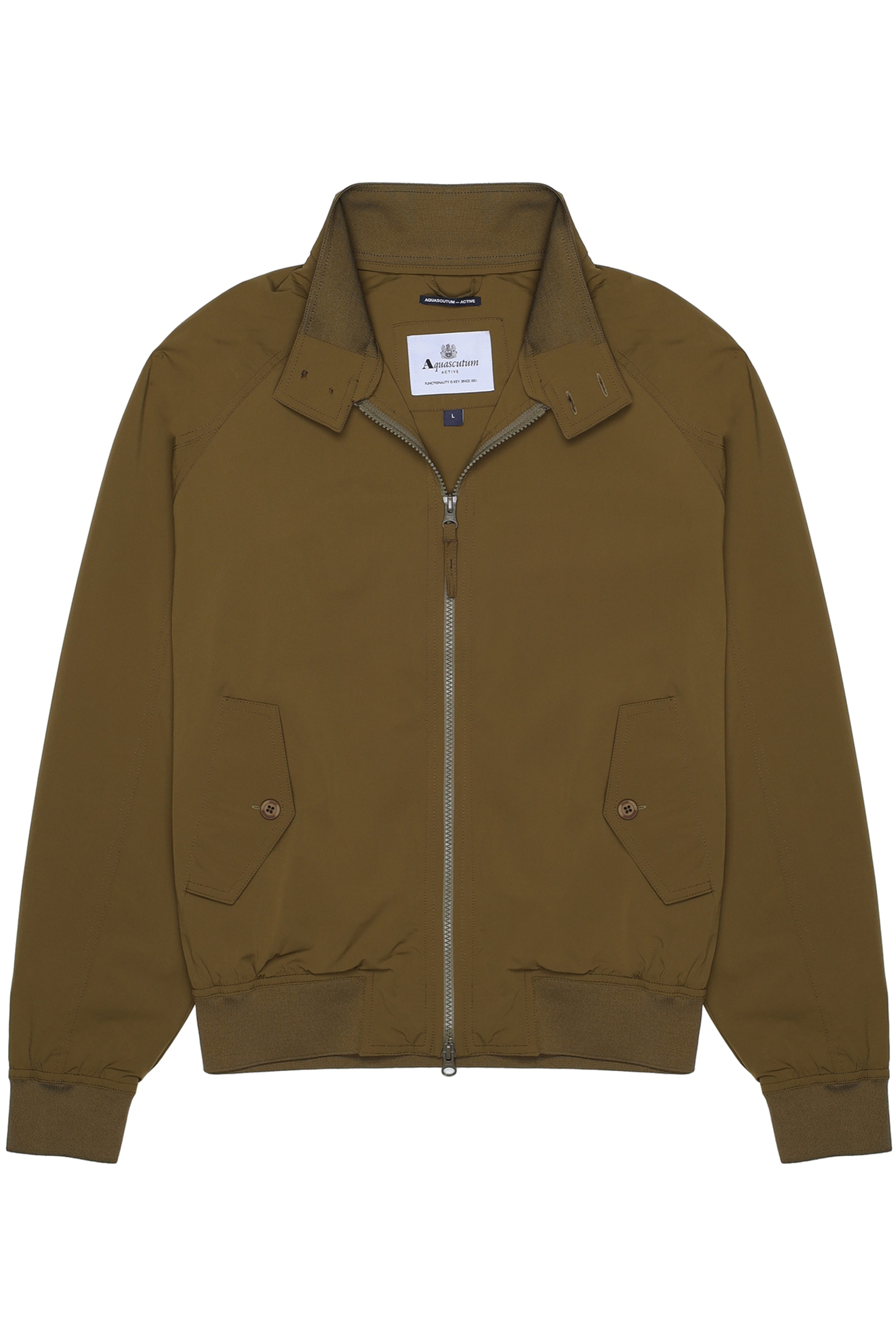 Aquascutum Active Wolljacke "STRETCH HARRINGTON Herren" ohne Kapuze Blousonjacke Herren, leichte Jacke, Sportjacke, Wetterjacke, Sale