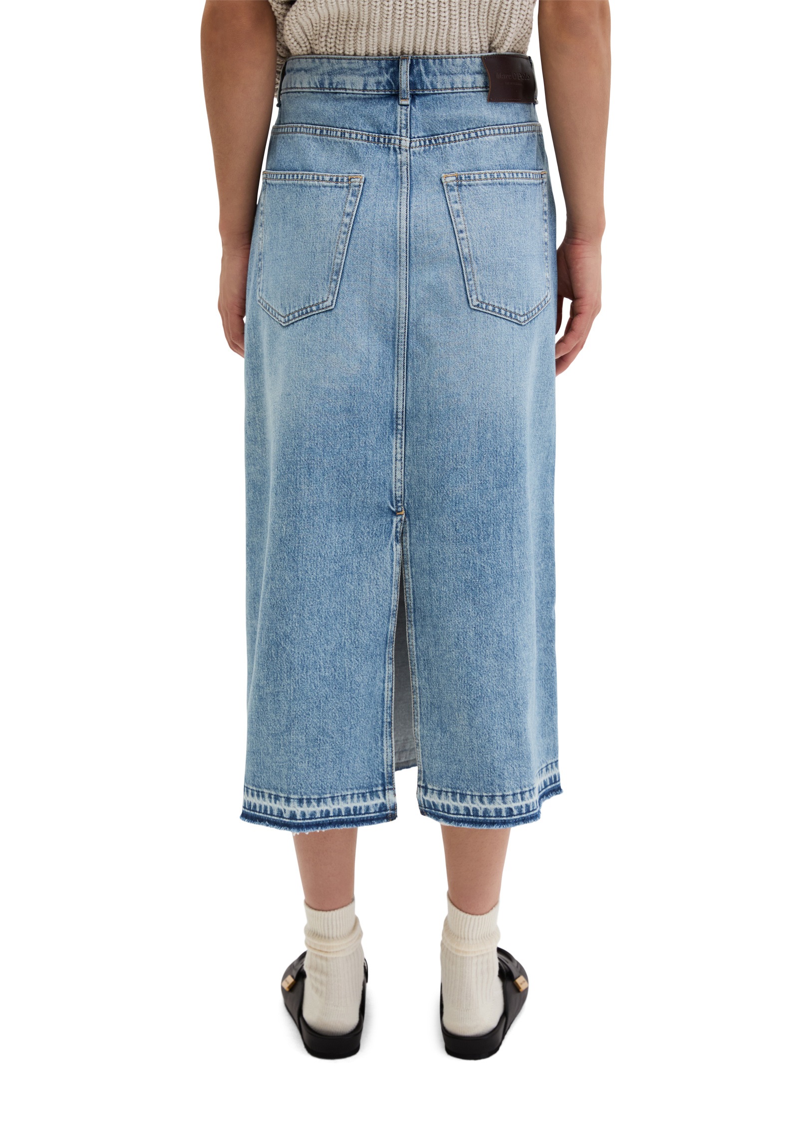 Thumbnail - Marc OPolo Jeansrock "aus Rigid Denim ohne Elasthan"