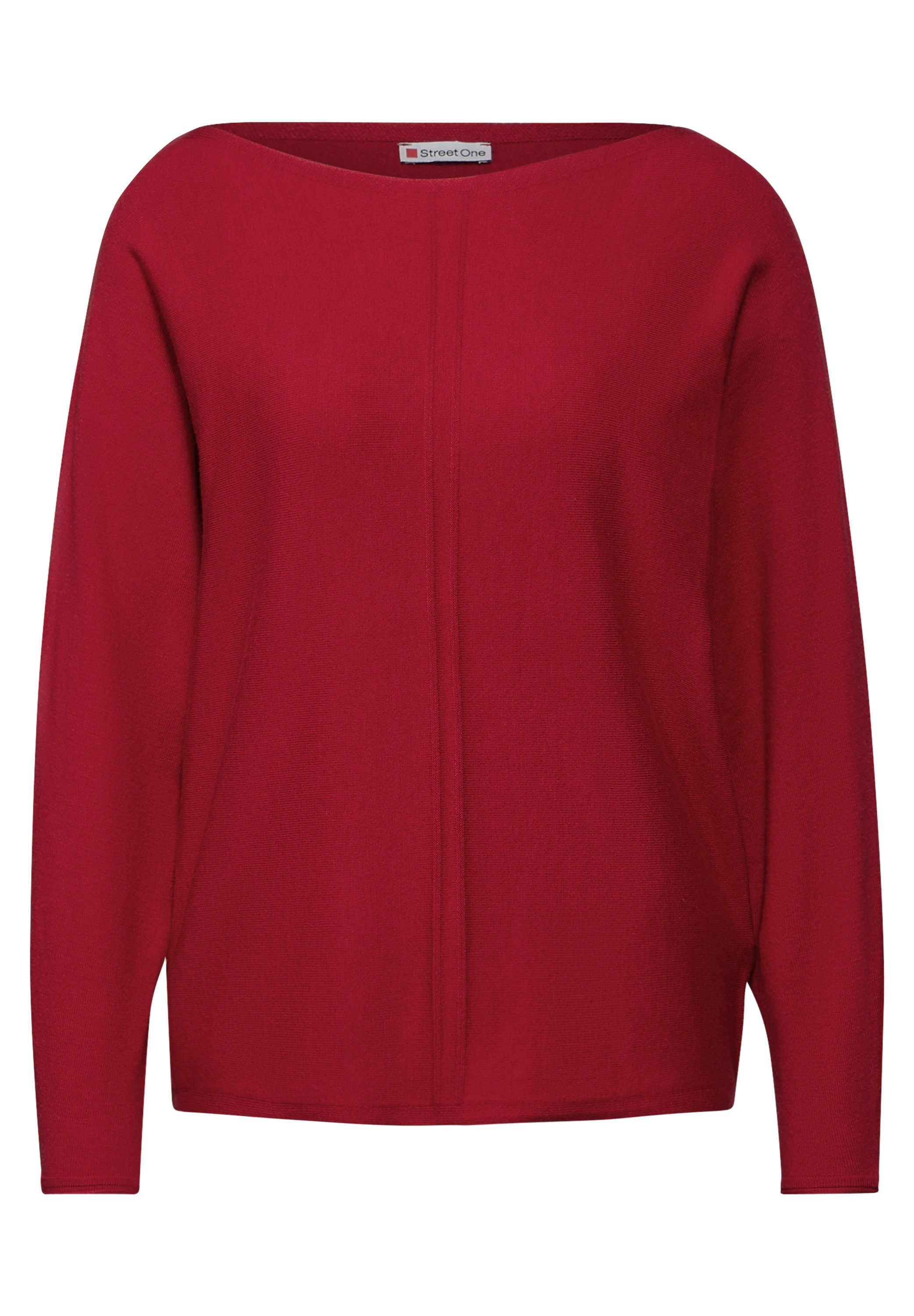 STREET ONE Strickpullover, mit U-Boot-Ausschnitt