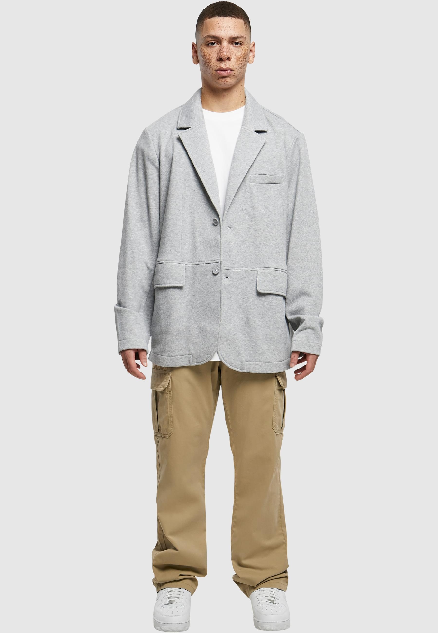 URBAN CLASSICS Allwetterjacke »Urban Classics Herren Terry Blazer«, (1 St.), ohne Kapuze