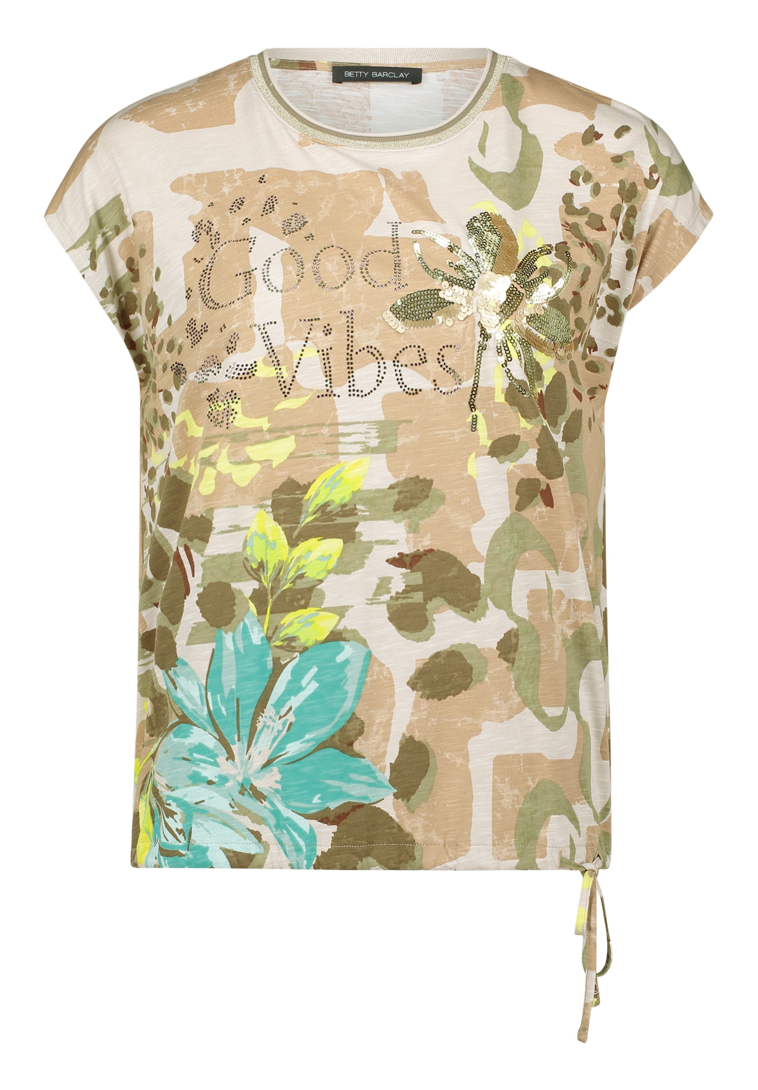 Betty Barclay Kurzarmshirt »Damen mit Tunnelzug« 1 tlg.