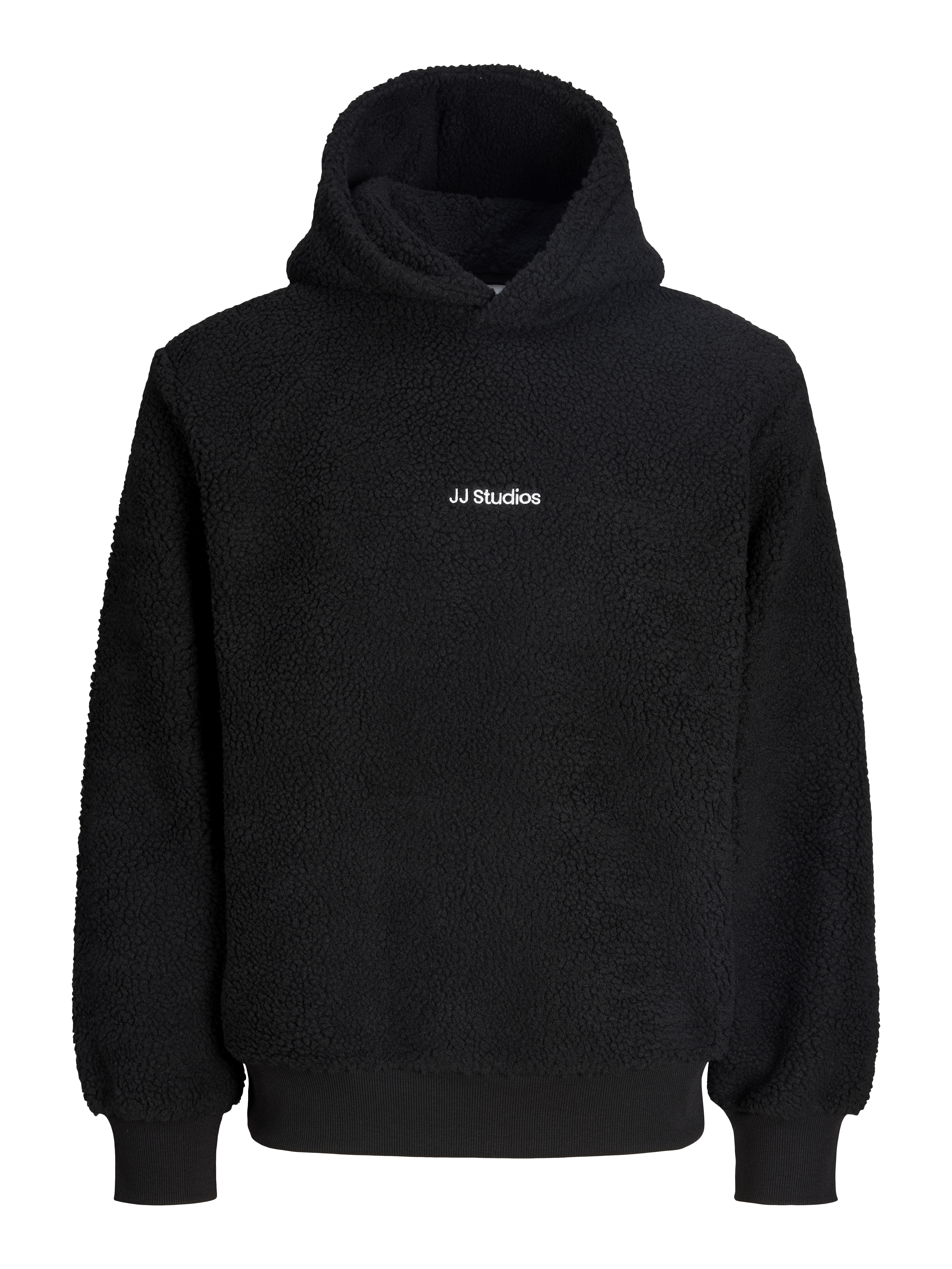 Jack & Jones Kapuzensweatshirt "JJSOHO TEDDY SWEAT HOOD SN", Kunstfaser, relaxed fit