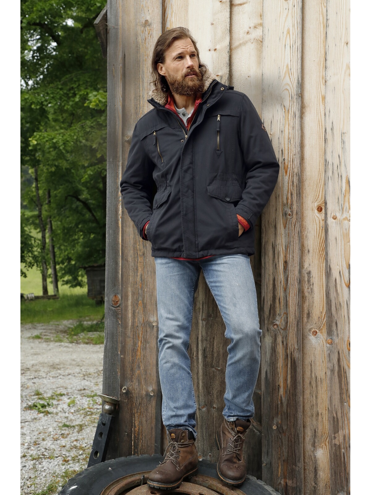Jan Vanderstorm Outdoorjacke »Jacke LUDVIG«
