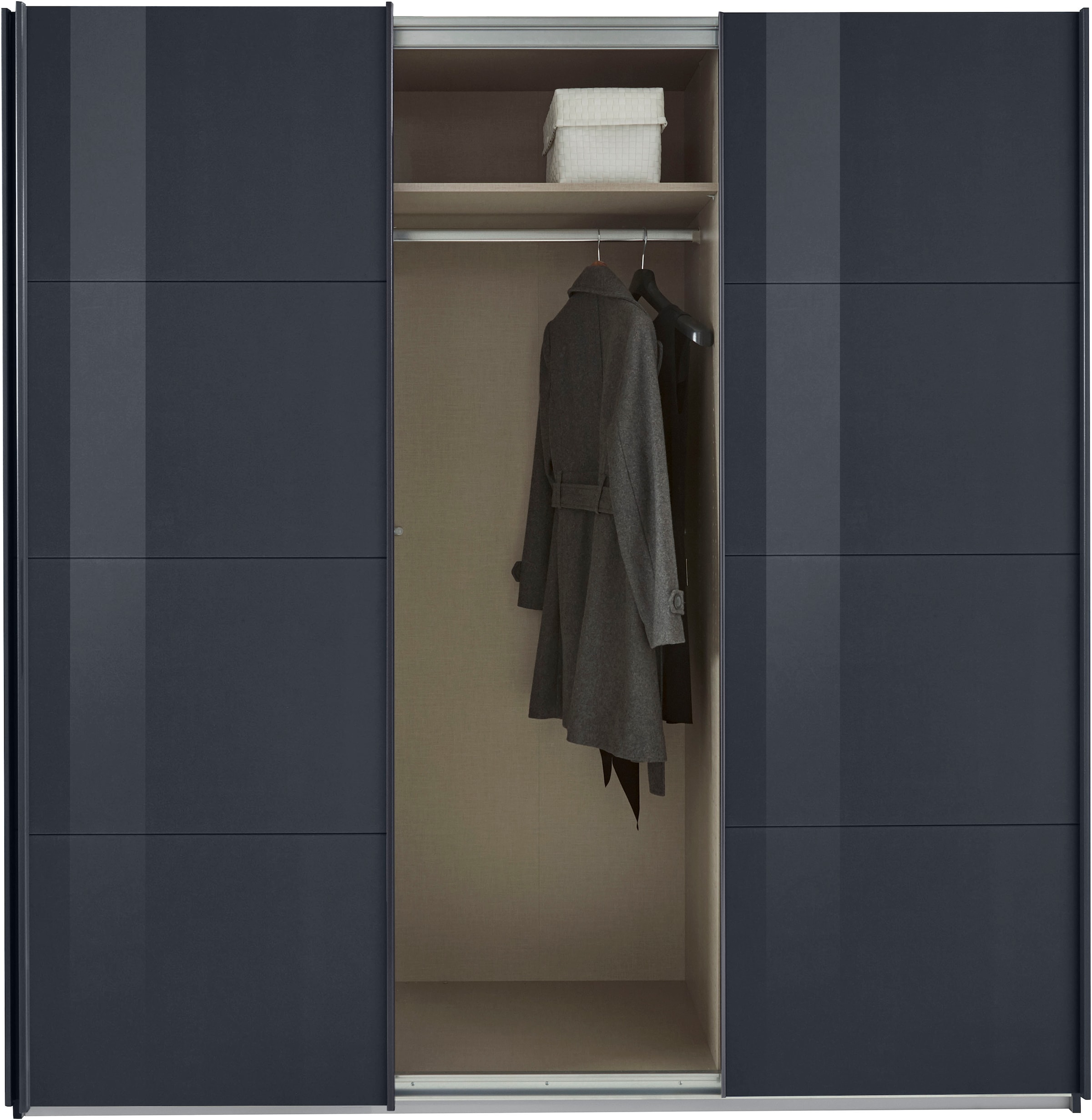 rauch Schwebetürenschrank »Kleiderschrank Schrank Garderobe TOPSELLER OTELI inkl. Inneneinteilung«, mit 3 Innenschubladen sowie zusätzlichen Einlegeböden MADE IN GERMANY