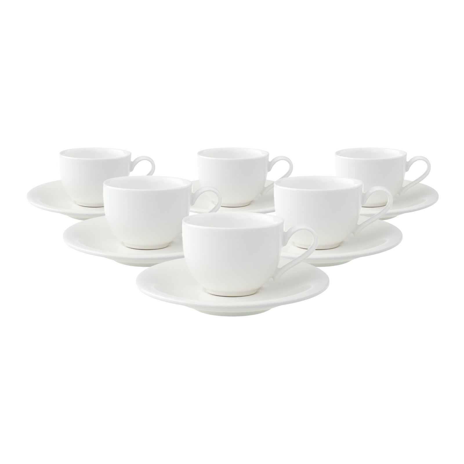 Villeroy & Boch Tasse "Espressotassen mit Untertassen New Cottage Basic 50 günstig online kaufen