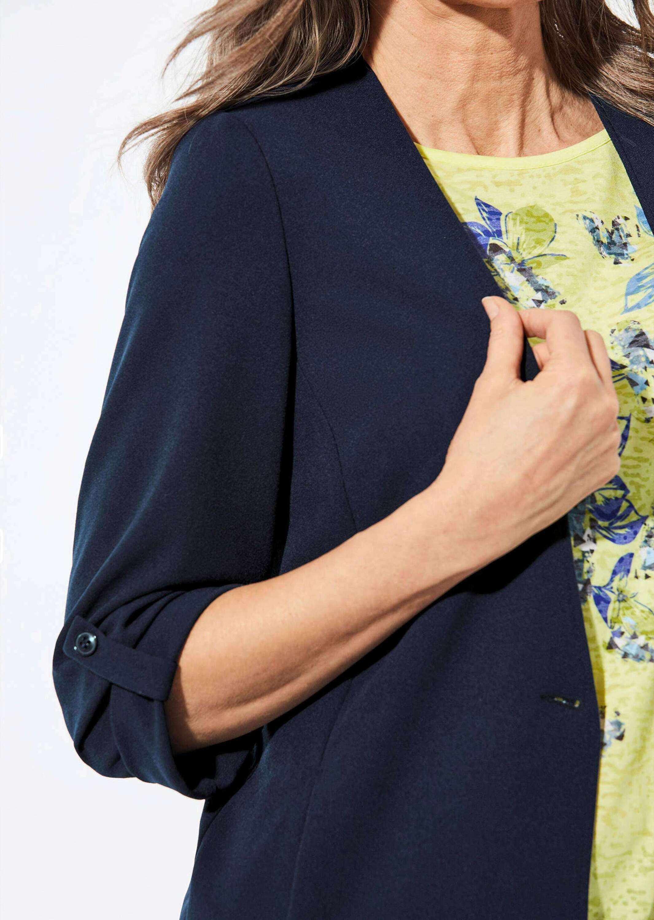 GOLDNER Jackenblazer »Blazer Blazer mit Cardiganausschnitt«