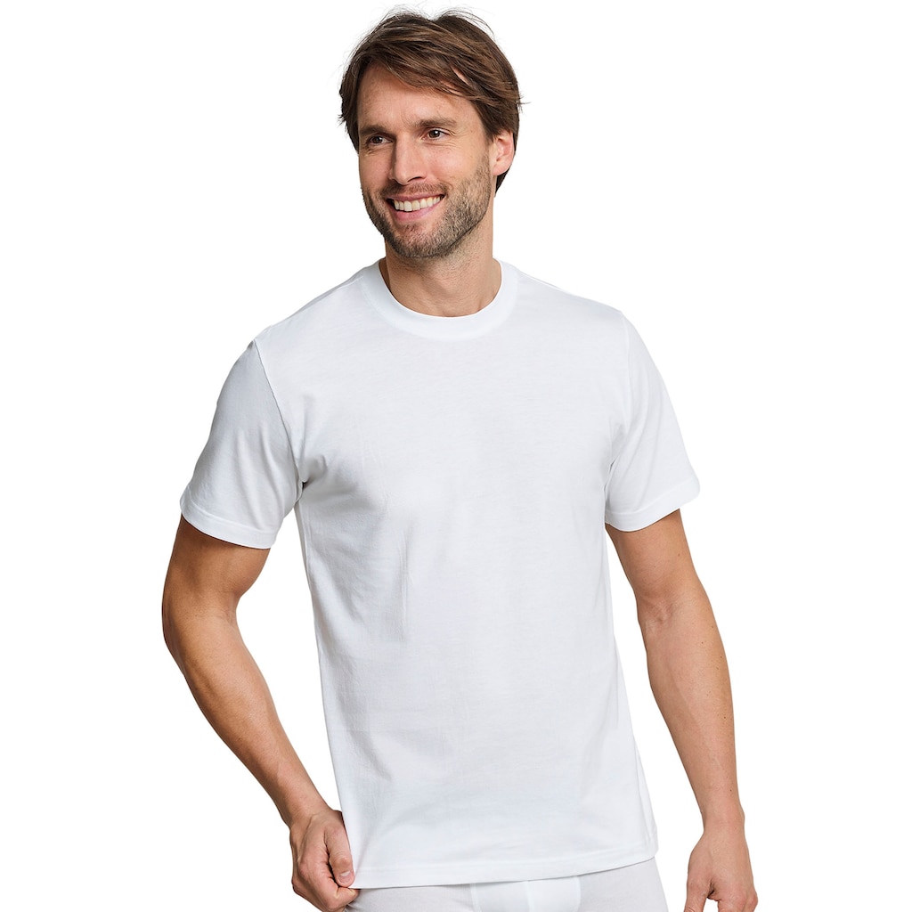 Schiesser T-Shirt »"Essentials"«, (2er-Pack)