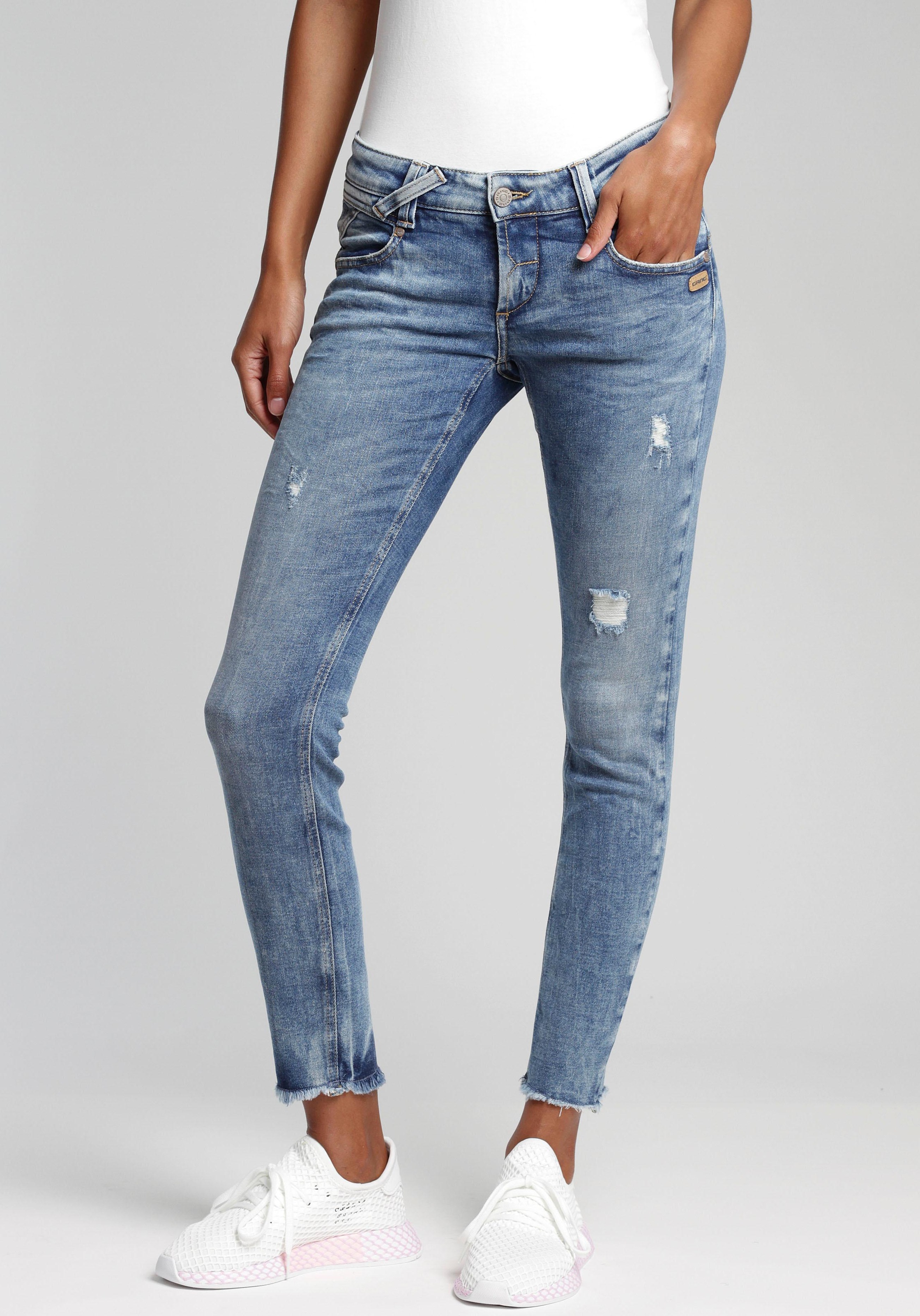 gang nena skinny fit cropped jeans