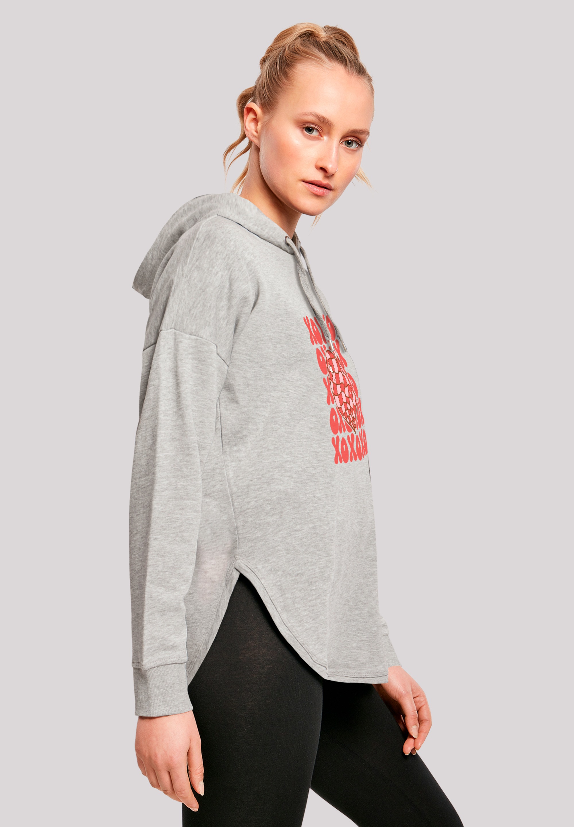 F4NT4STIC Kapuzenpullover »XOXO Herz Love«, Premium Qualität