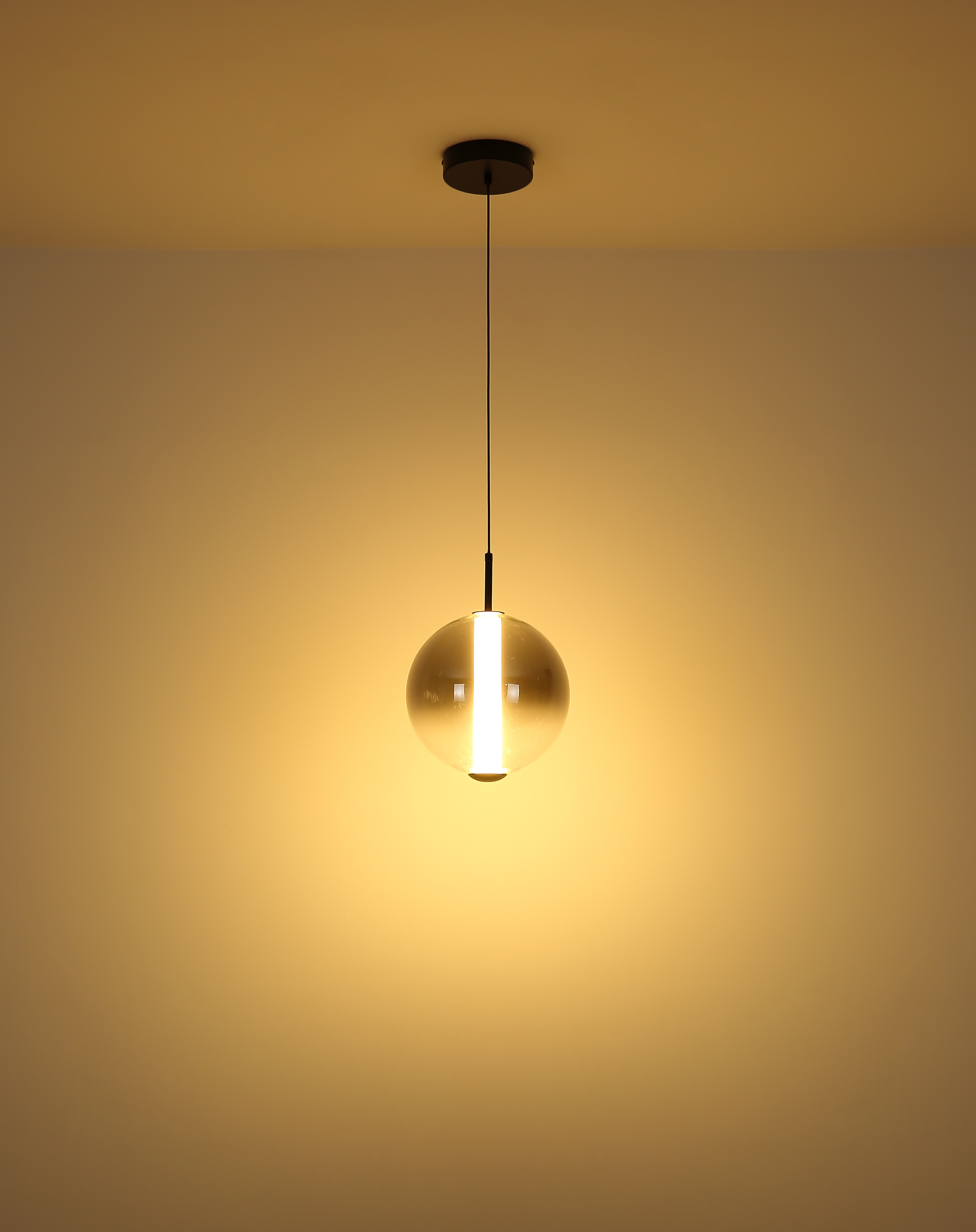 GLOBO LIGHTING Hängeleuchte »LACY« LED-Modul 1 Stk. Warmweiß Hängelampe Esszimmer-Leuchte Esstischleuchte Wohnzimmer