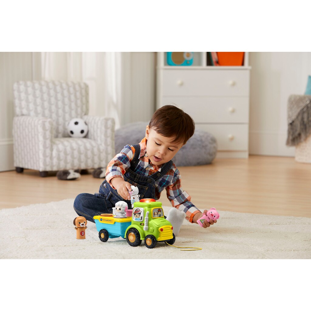 Vtech® Steckspielzeug »VTechBaby, Sortierspaß-Traktor«