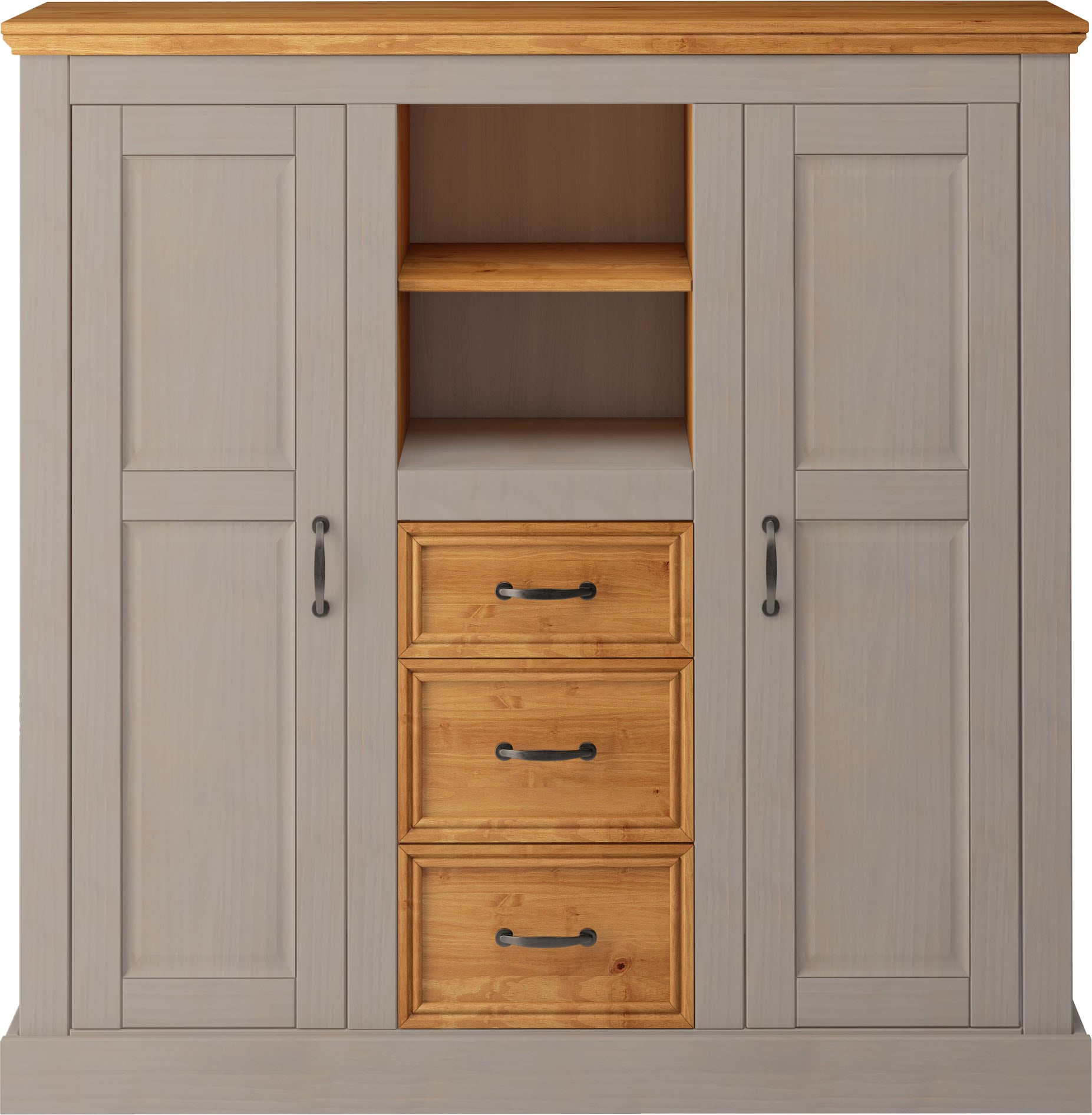 Home affaire Highboard »Selma«, Stauraumschrank, Breite 130 cm