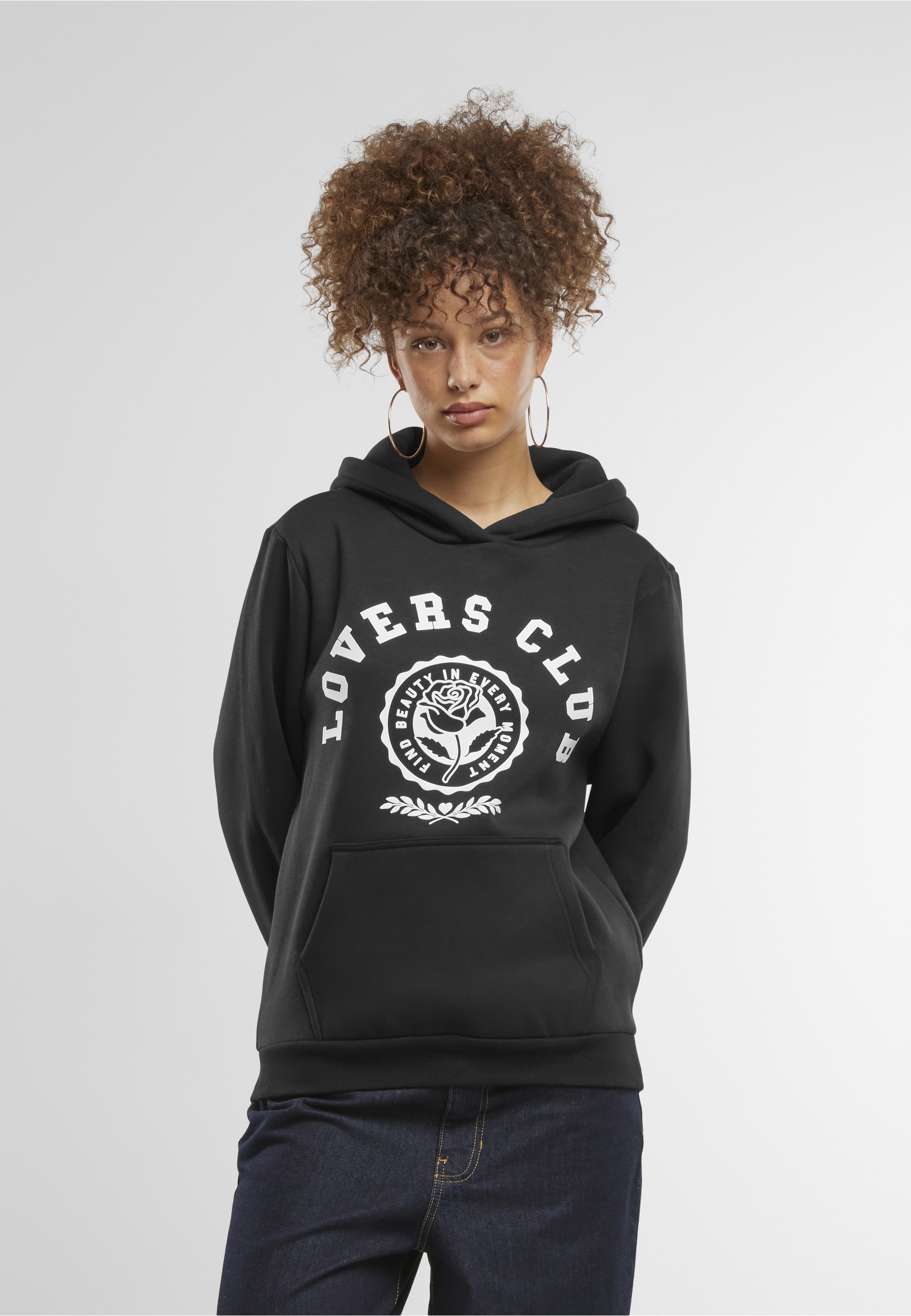 Miss Tee Kapuzenpullover »Miss Tee Lovers Club Ladies Fluffy Hoody« 1