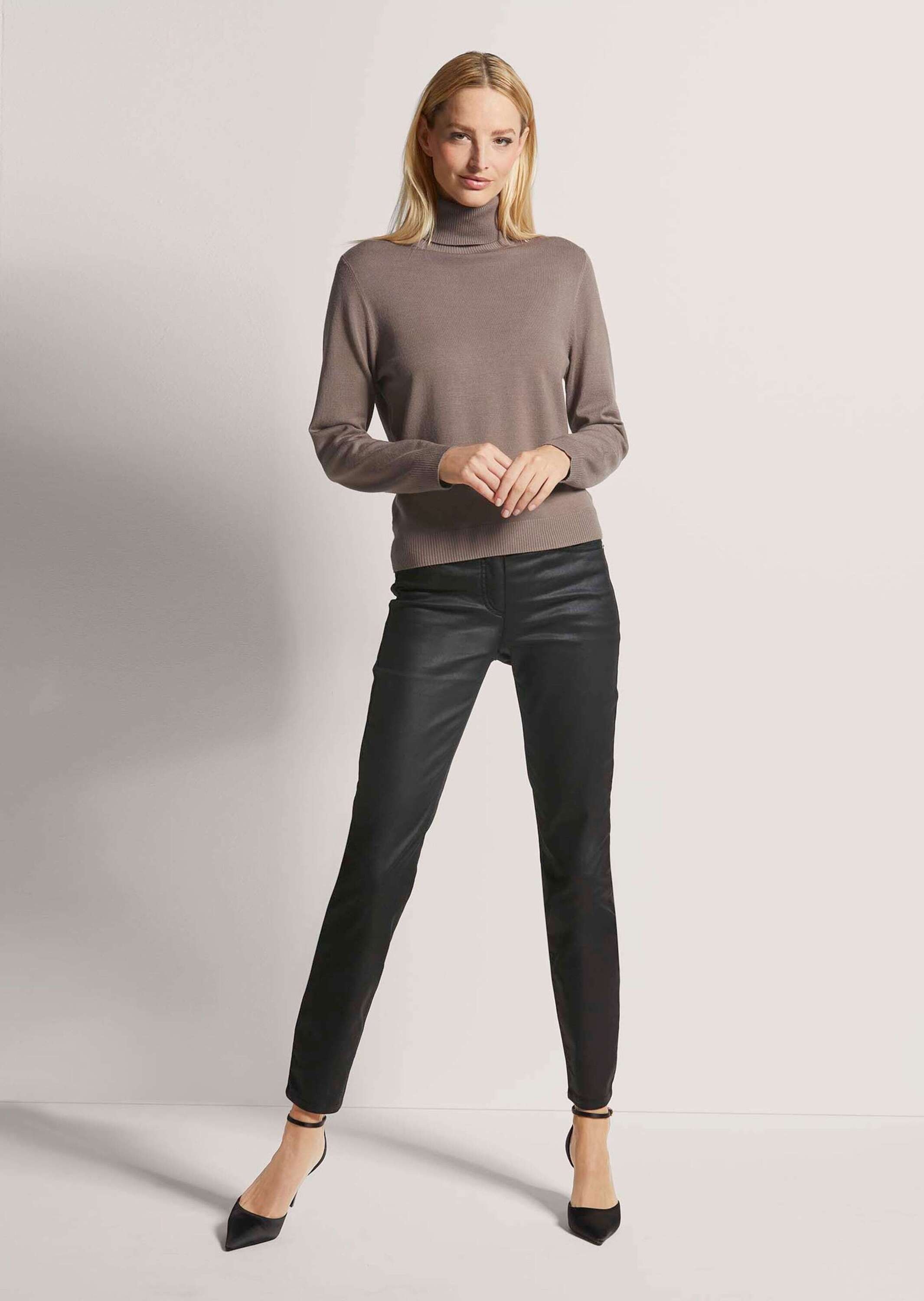 MADELEINE Longpullover "Strickpullover Schmaler Feinstrickpullover" günstig online kaufen