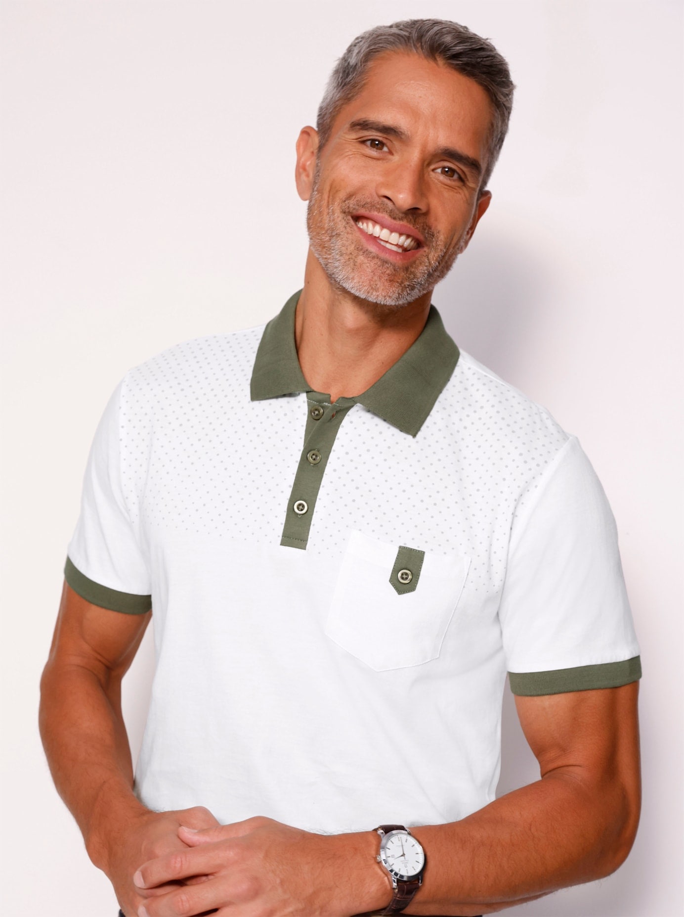 Classic Poloshirt "Kurzarm-Poloshirt", 1 tlg. günstig online kaufen