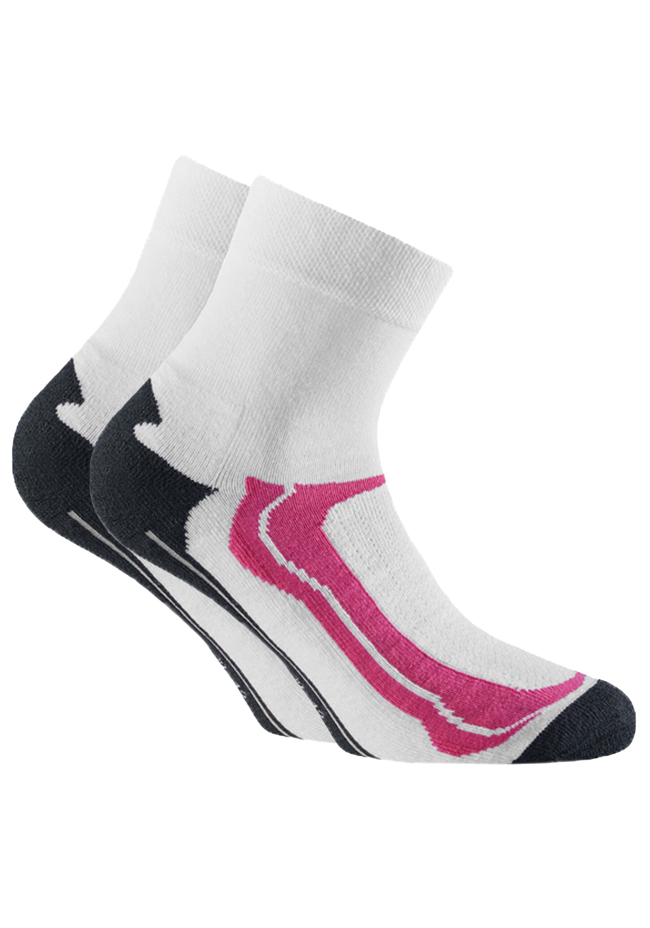 Rohner Socks Sneakersocken "Socken Basic Quarter Sport 2er Pack"