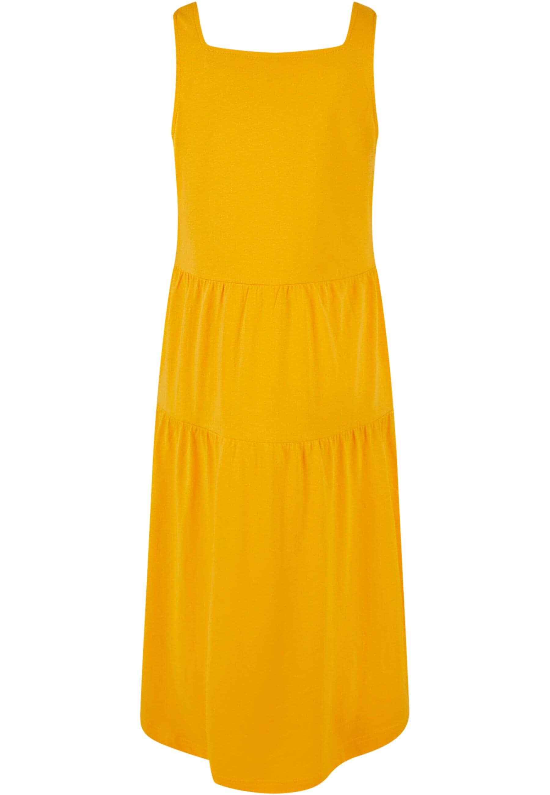 URBAN CLASSICS Shirtkleid »Urban Classics Damen Girls 7/8 Length Valance Summer Dress«, (1 tlg.)