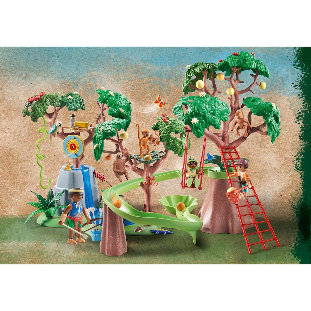 Playmobil® Konstruktions-Spielset »Tropischer Dschungel-Spielplatz (71142), Wiltopia«, (138 St.)