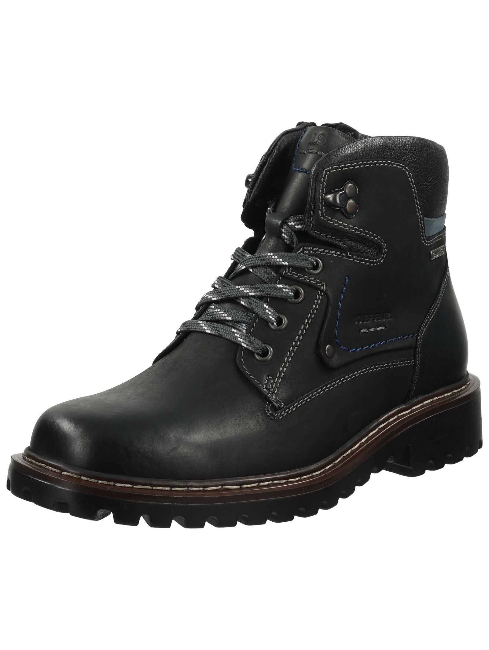 Josef Seibel Schnürstiefelette "Josef Seibel Stiefelette Leder" günstig online kaufen