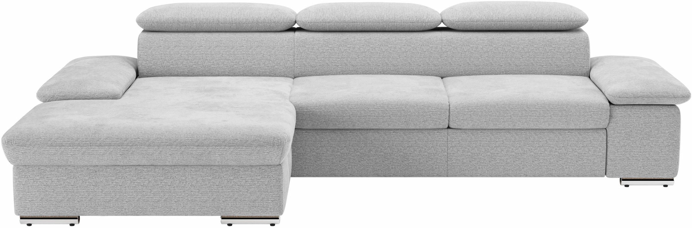 sit&more Ecksofa »Valantine L-Form«, inkl. Kopf- und Armteilverstellung, wahlweise mit Bettfunktion