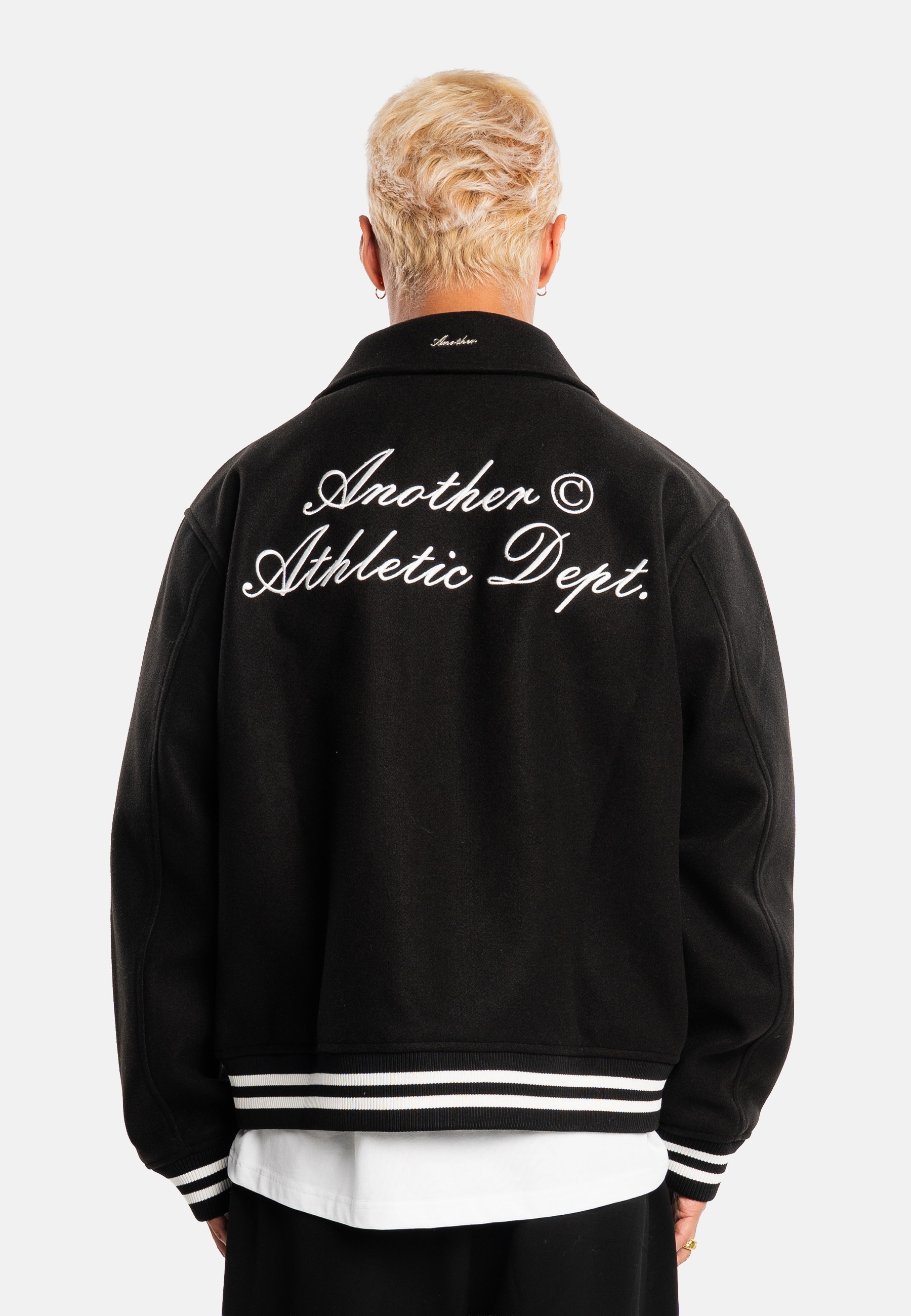 Another Cotton Lab Collegejacke »Another Cotton Lab Another College Jacket« 1 Stk. tlg. ohne Kapuze
