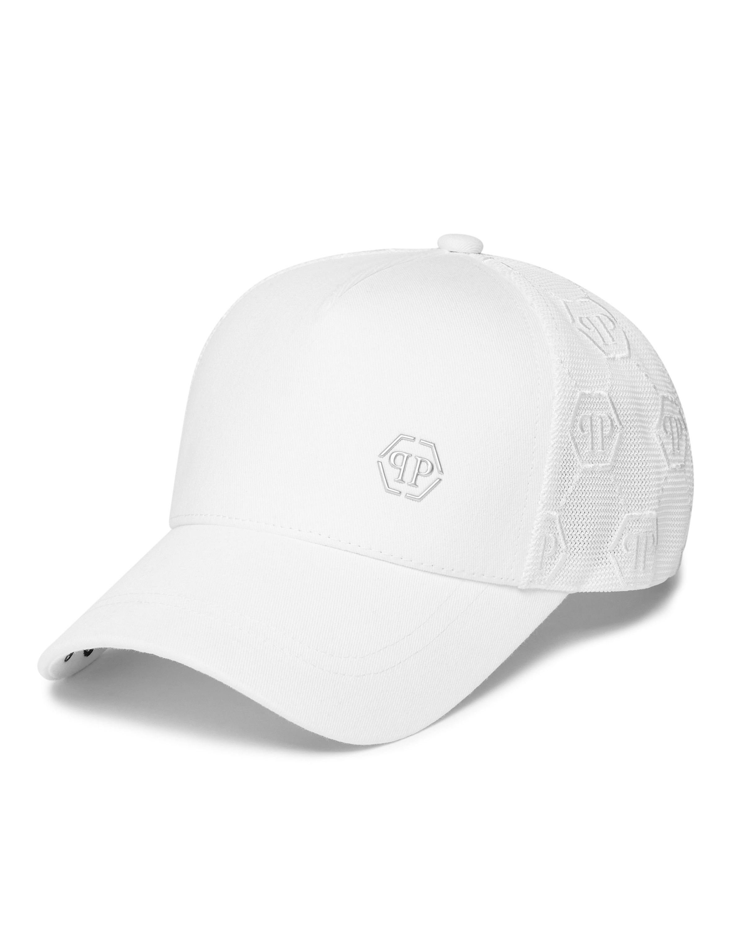 PHILIPP PLEIN Damen Baseball Cap "Hexagon"01, weiß, Caps