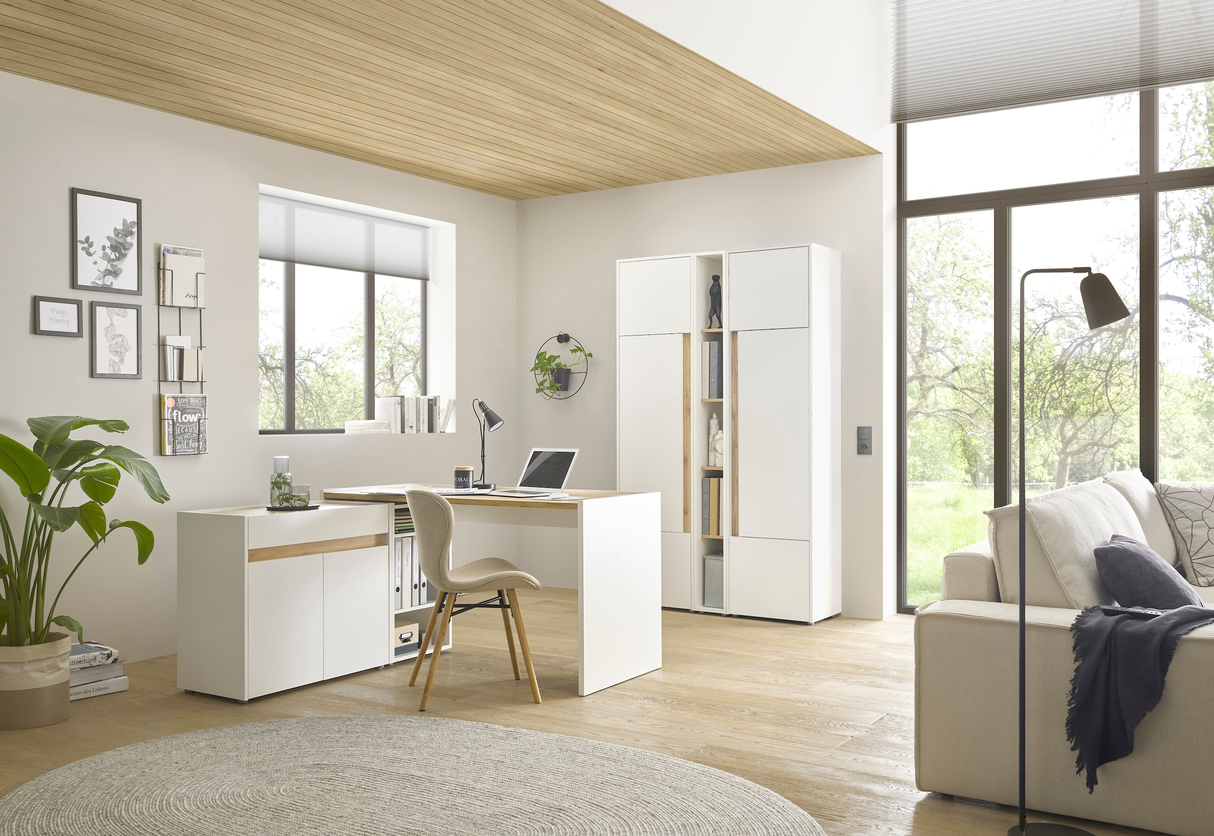 Home affaire Büromöbel-Set "CiTY/GiRON" Set, 6 Stk. tlg. günstig online kaufen