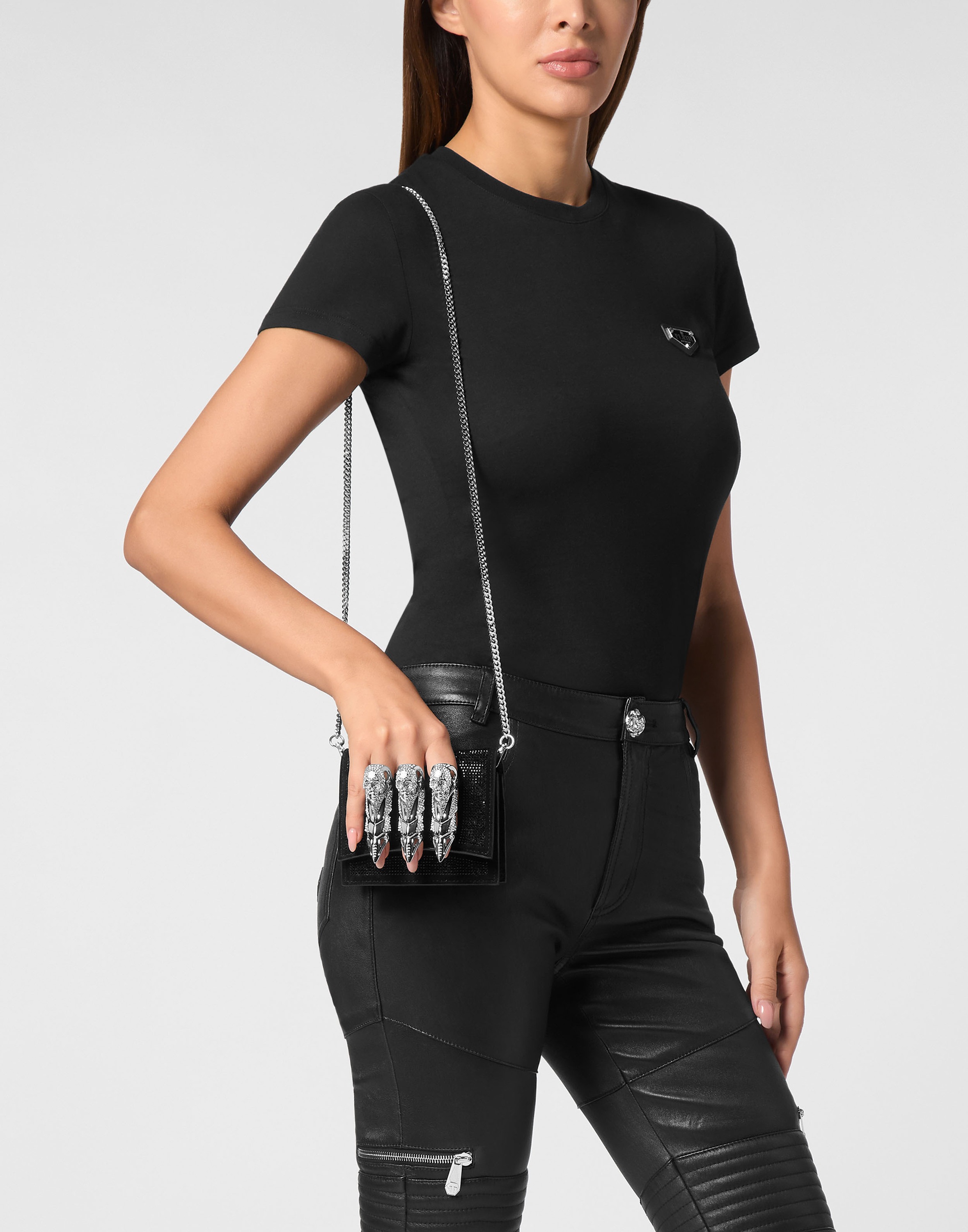 PHILIPP PLEIN Clutch "Eagle Verziert" günstig online kaufen