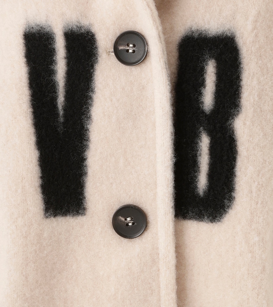 Aniston CASUAL Fleecejacke, mit großflächigem "GOOD VIBES"-Schriftzug - NEUE KOLLEKTION