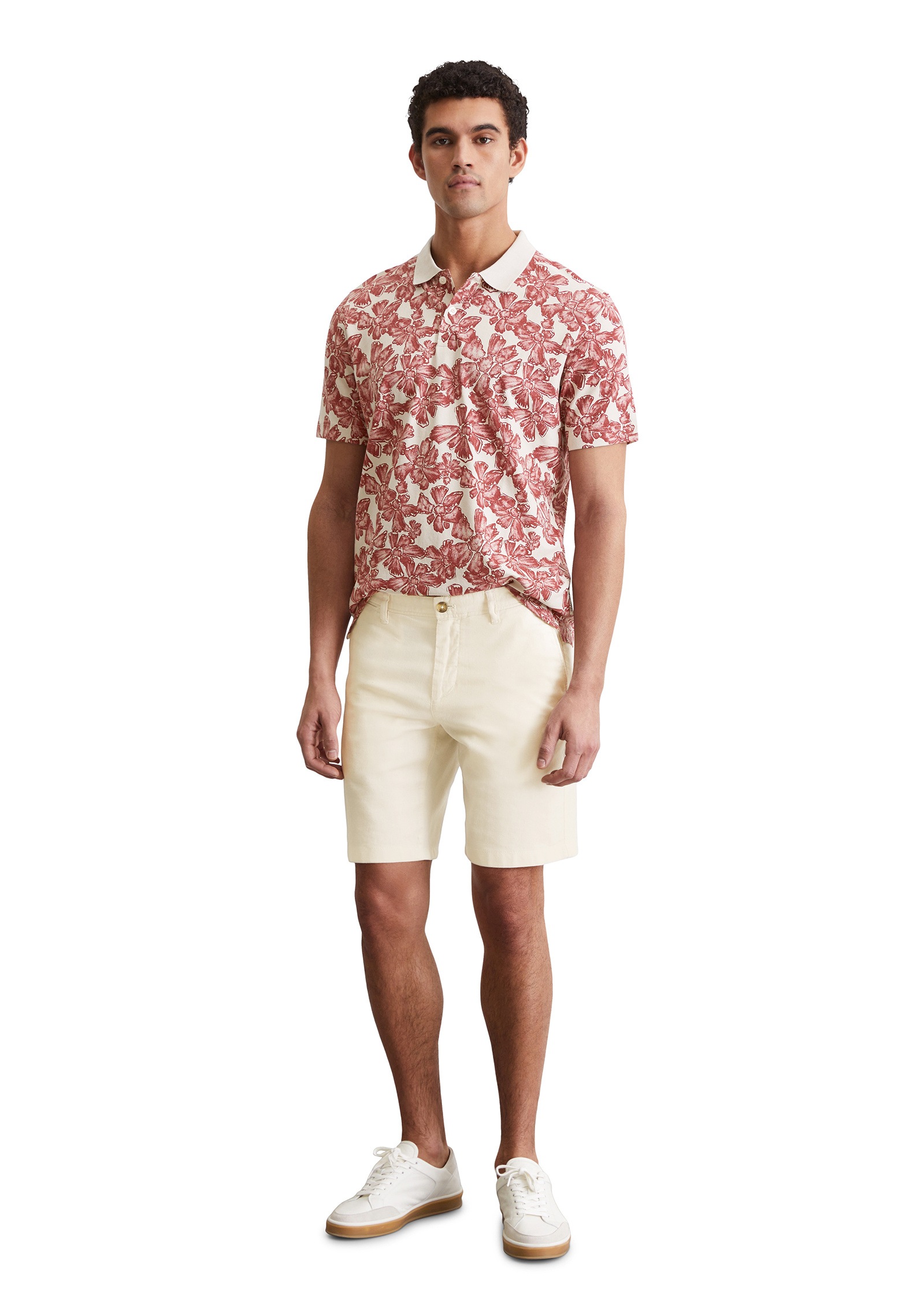 Marc O'Polo Poloshirt »aus Bio-Baumwoll-Mix«