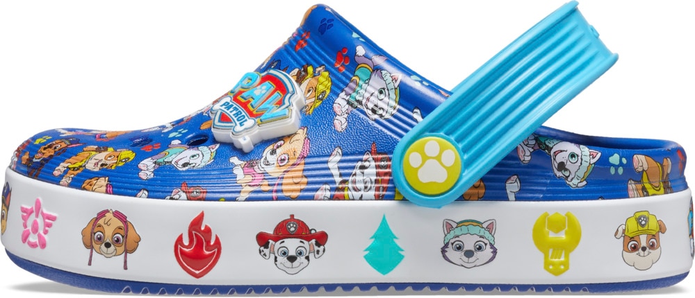 Crocs Clog »Paw Patrol Off Court Clog T«, Hausschuh, Kindergartenschuh mit coolem Motiv