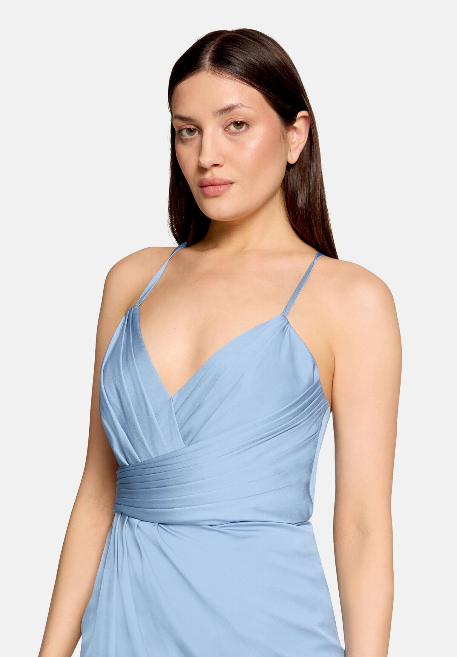 Vera Mont Abendkleid »Damen mit Raffung« Ohne Tasche Material