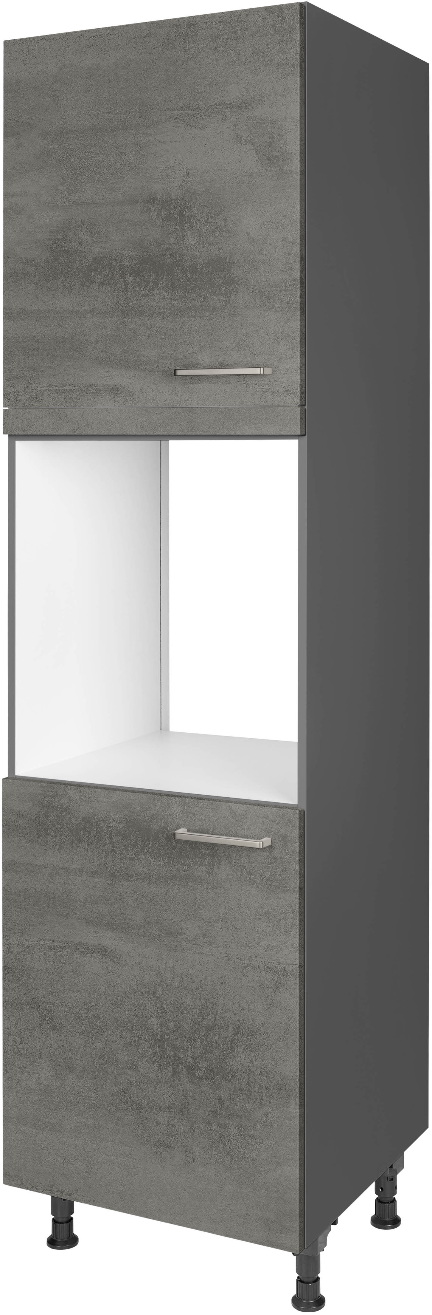 nobilia ""Riva", Ausrichtung wählbar, mit zwei zusätzlichen Türen," vormontiert, Breite/Höhe: 60/167,8 cm